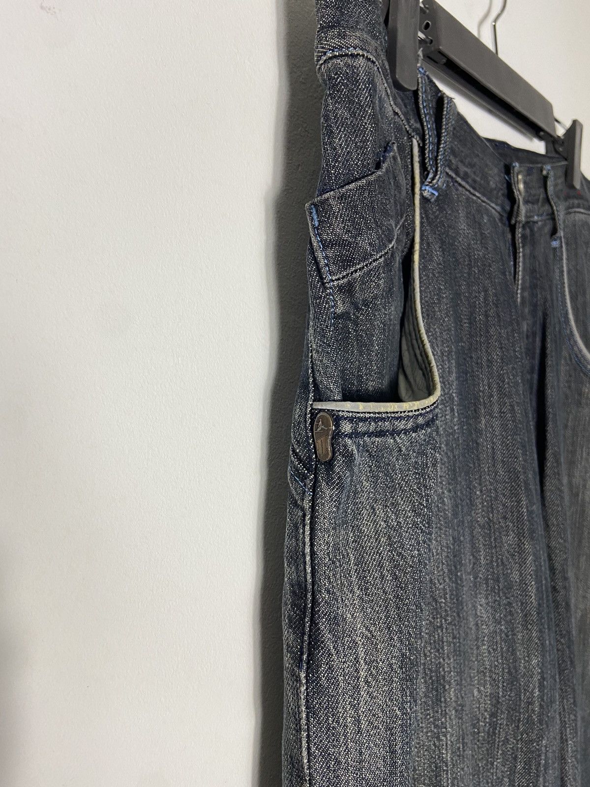 Jordan Brand 🔥LAST DROP🔥 AIR JORDAN JEANS WITH AJ SHOES 3 PATCH Size US 34 / EU 50 - 7 Thumbnail
