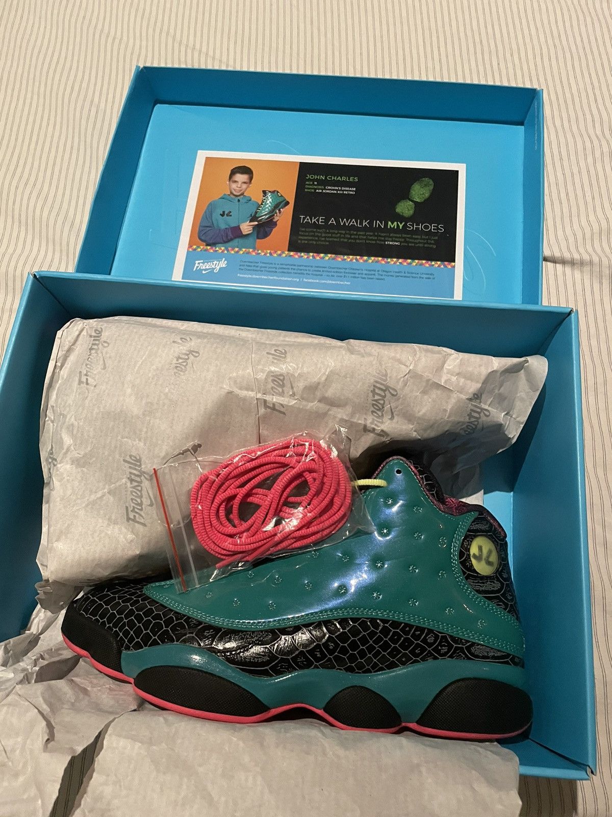 Jordan Brand Jordan 13 Doernbecher Size US 9.5 / EU 42-43 - 8 Thumbnail