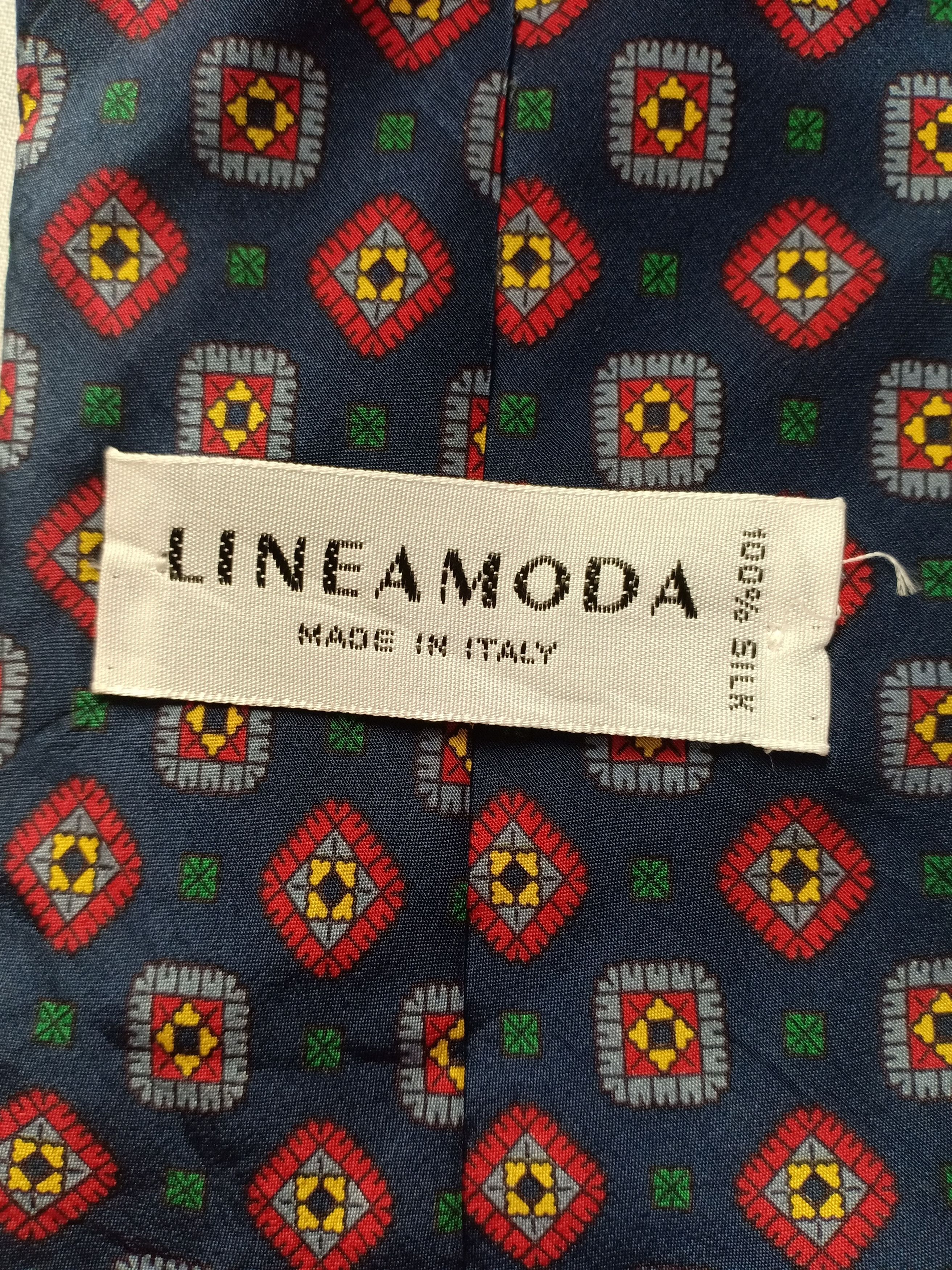 Other Lineamoda silk neck tie polka dot Size ONE SIZE - 3 Thumbnail