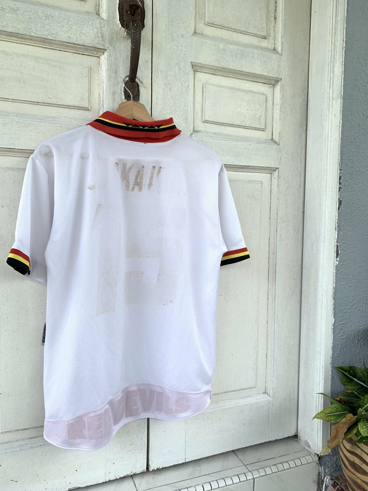Diadora × Vintage Vintage 90s Belgium Diadora Jersey Size US M / EU 48-50 / 2 - 5 Thumbnail