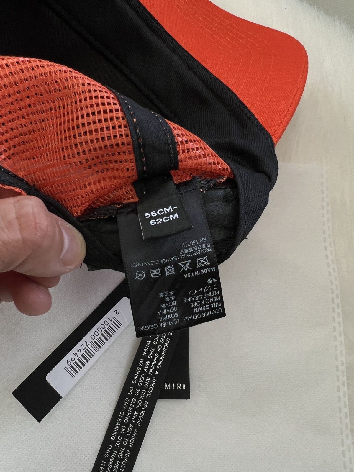 Amiri Amiri 3 star trucker hat Size ONE SIZE - 4 Thumbnail