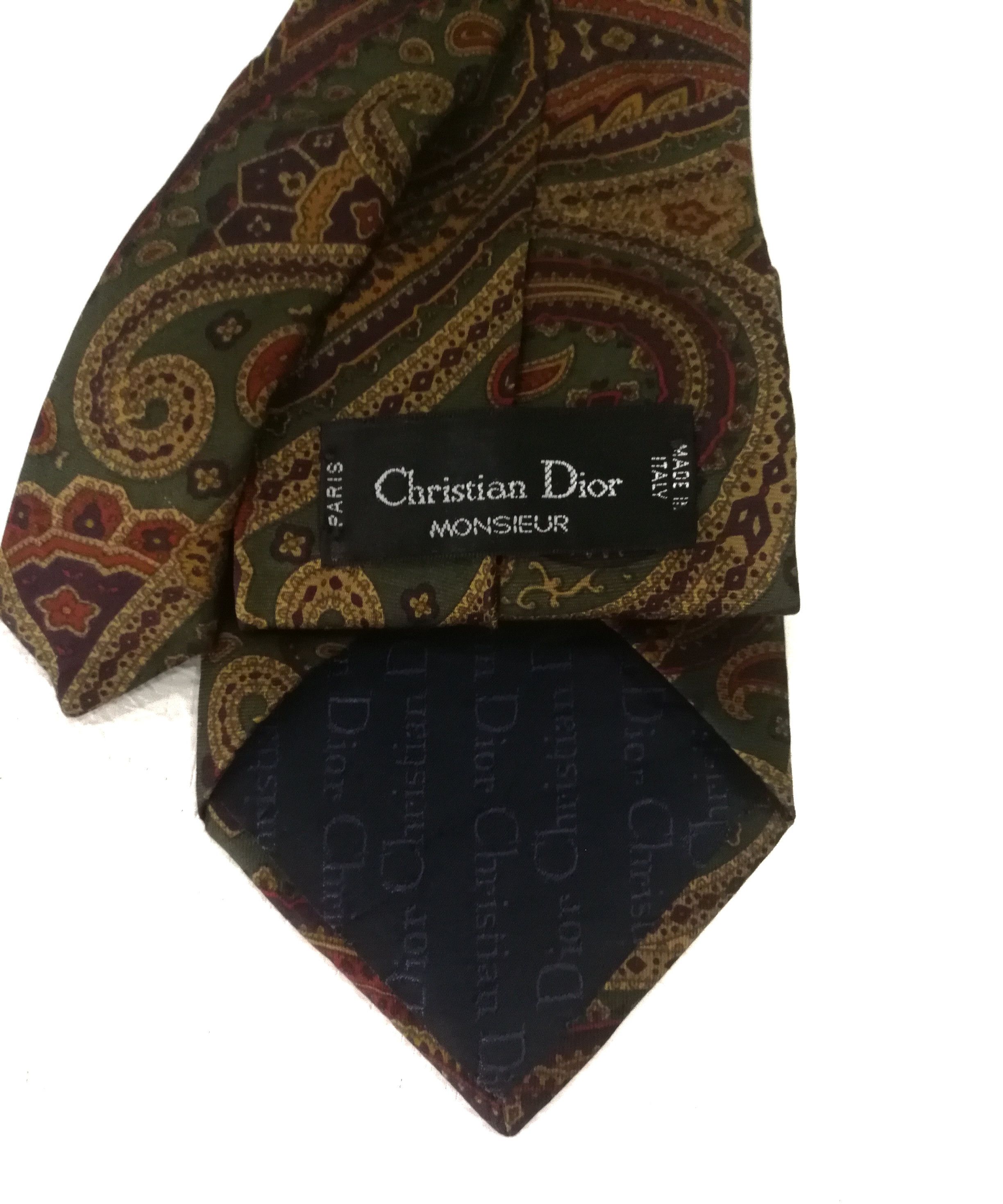 Christian Dior Monsieur × Vintage Christian Dior Monsieur Silk necktie Size ONE SIZE - 5 Thumbnail