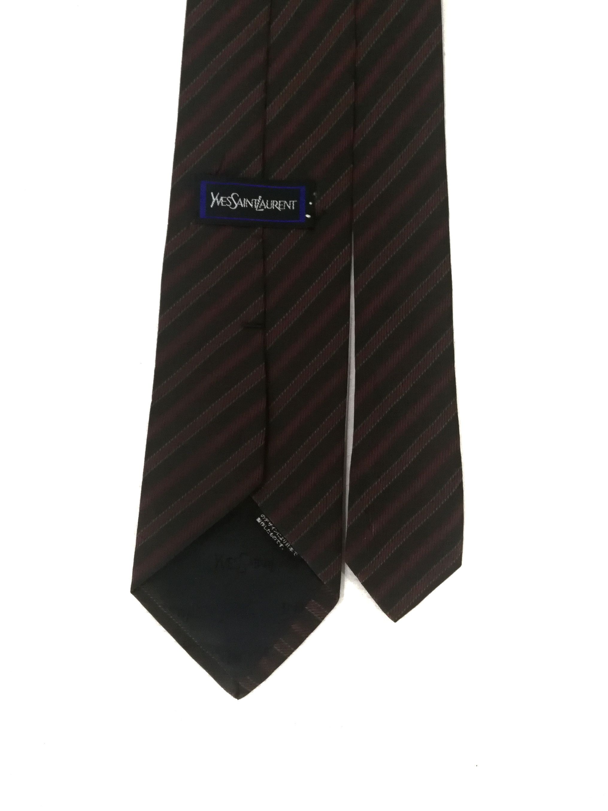 Yves Saint Laurent yves saint laurent silk necktie lexury tie ysl Size ONE SIZE - 3 Thumbnail
