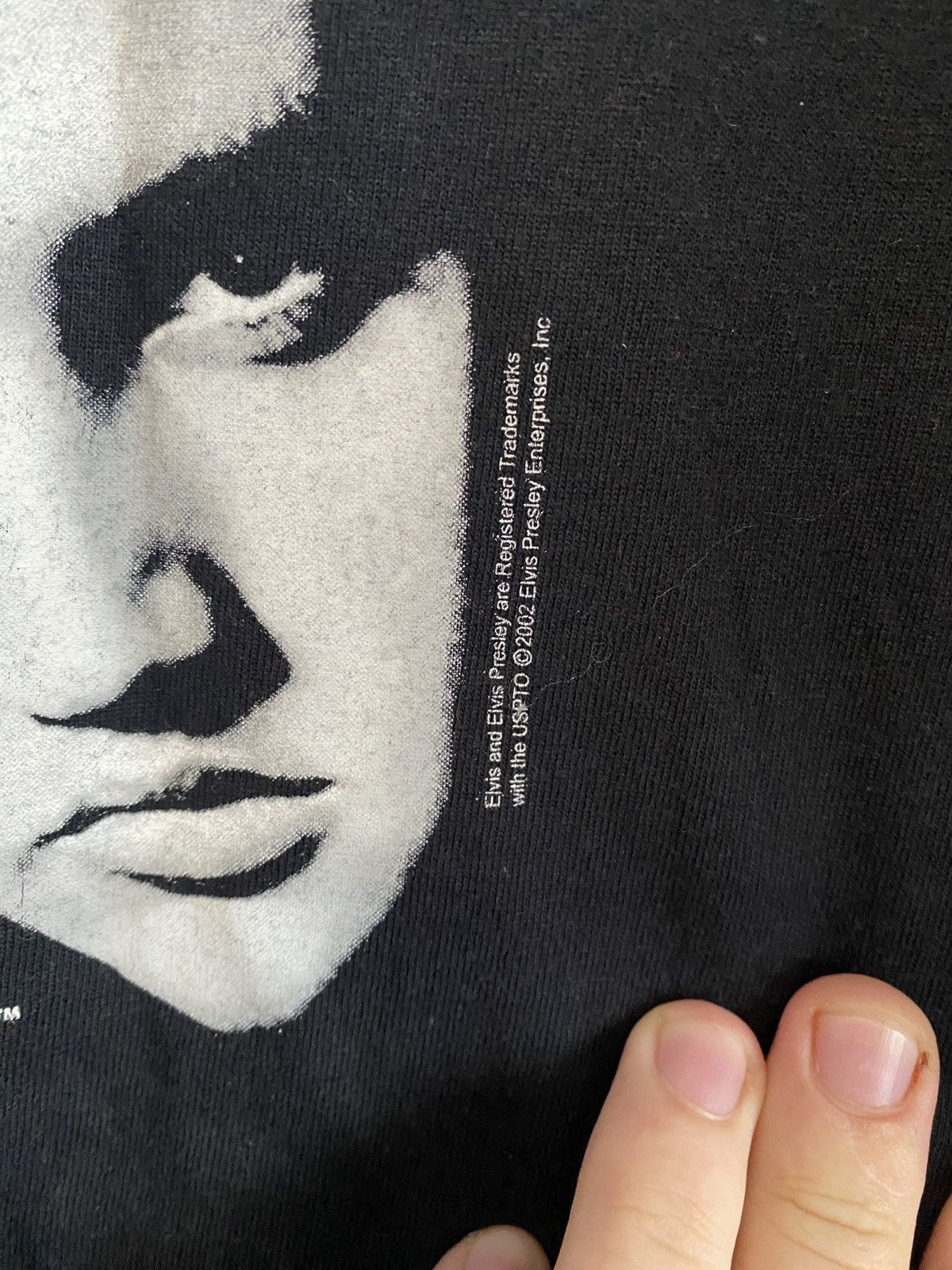 Band Tees × Vintage Vintage Tee Elvis Presley 2002 Size US XL / EU 56 / 4 - 3 Thumbnail