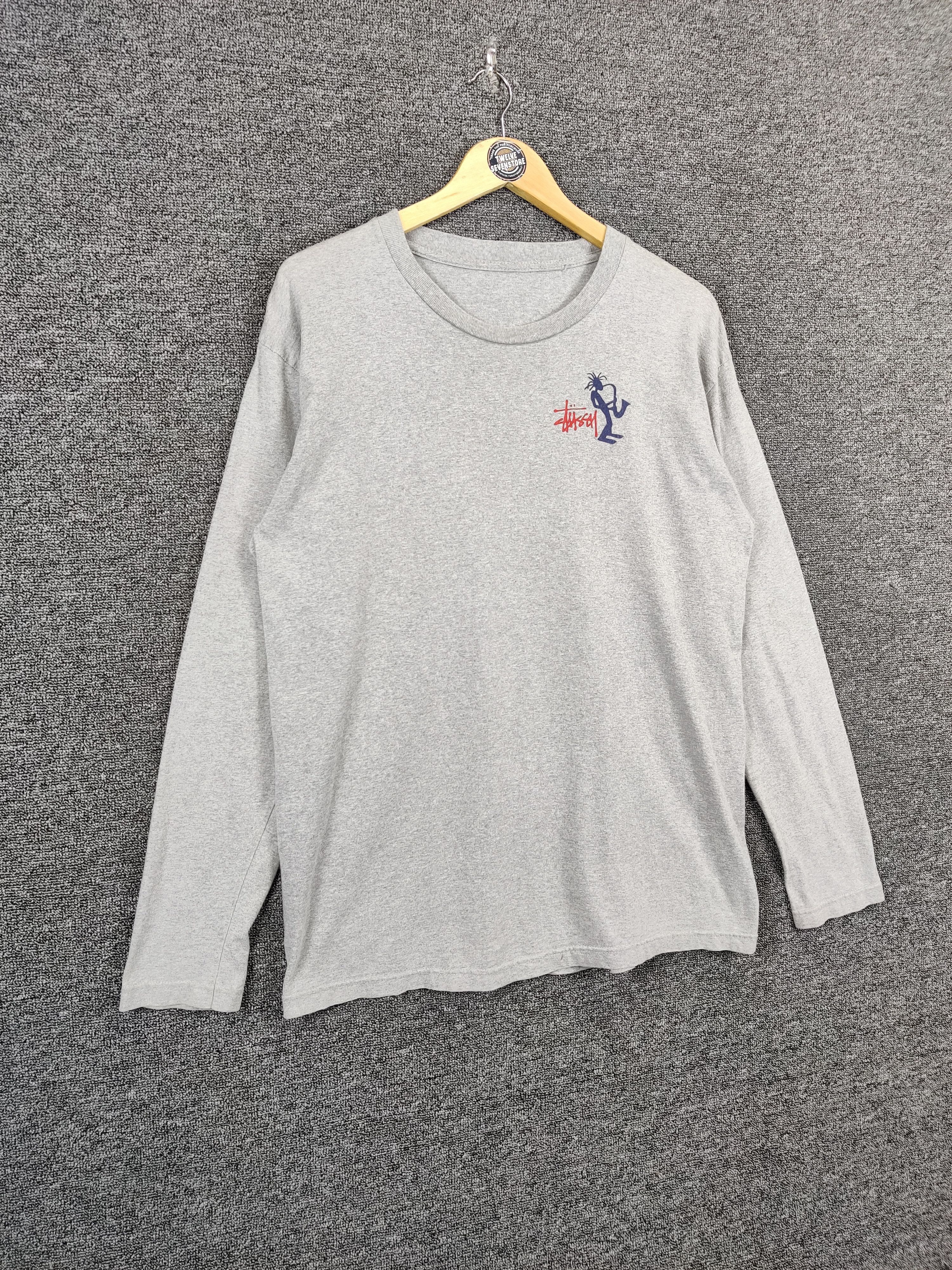 Stussy Vintage Stussy Trumpet Stickman OG Long Sleeve Tshirt Size US L / EU 52-54 / 3 - 5 Thumbnail