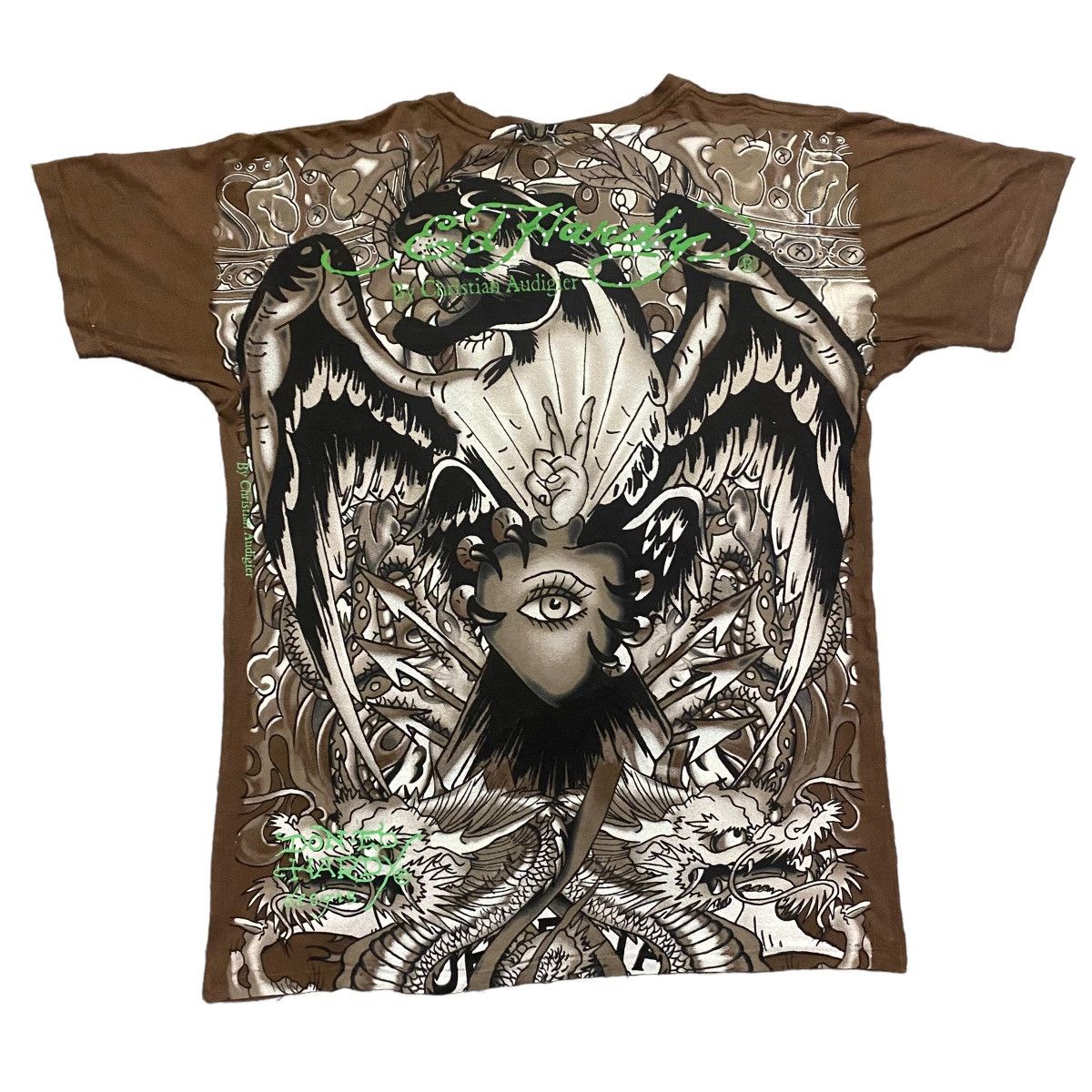 Ed Hardy Ed Hardy Shirt Over Print Size US M / EU 48-50 / 2 - 2 Thumbnail