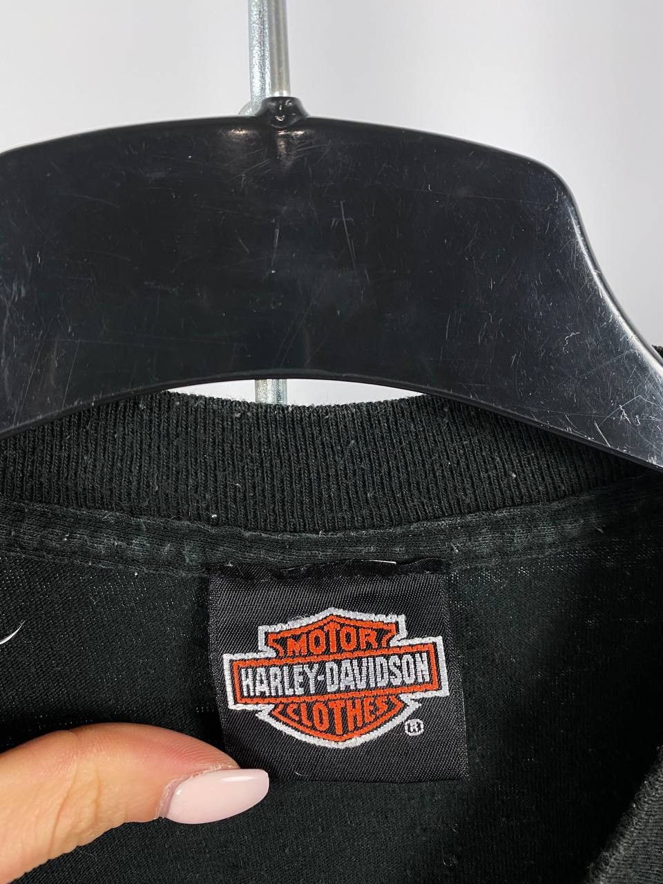 Harley Davidson Harley Davidson 1991 vintage big logo size L Size US L / EU 52-54 / 3 - 5 Thumbnail