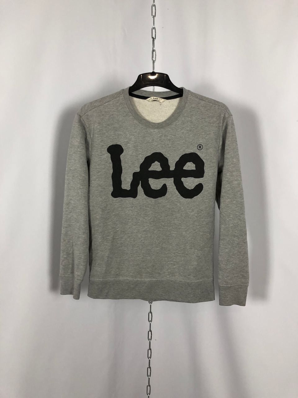 Lee Lee sweatshirt gray big logo size S Size US S / EU 44-46 / 1 - 1 Thumbnail