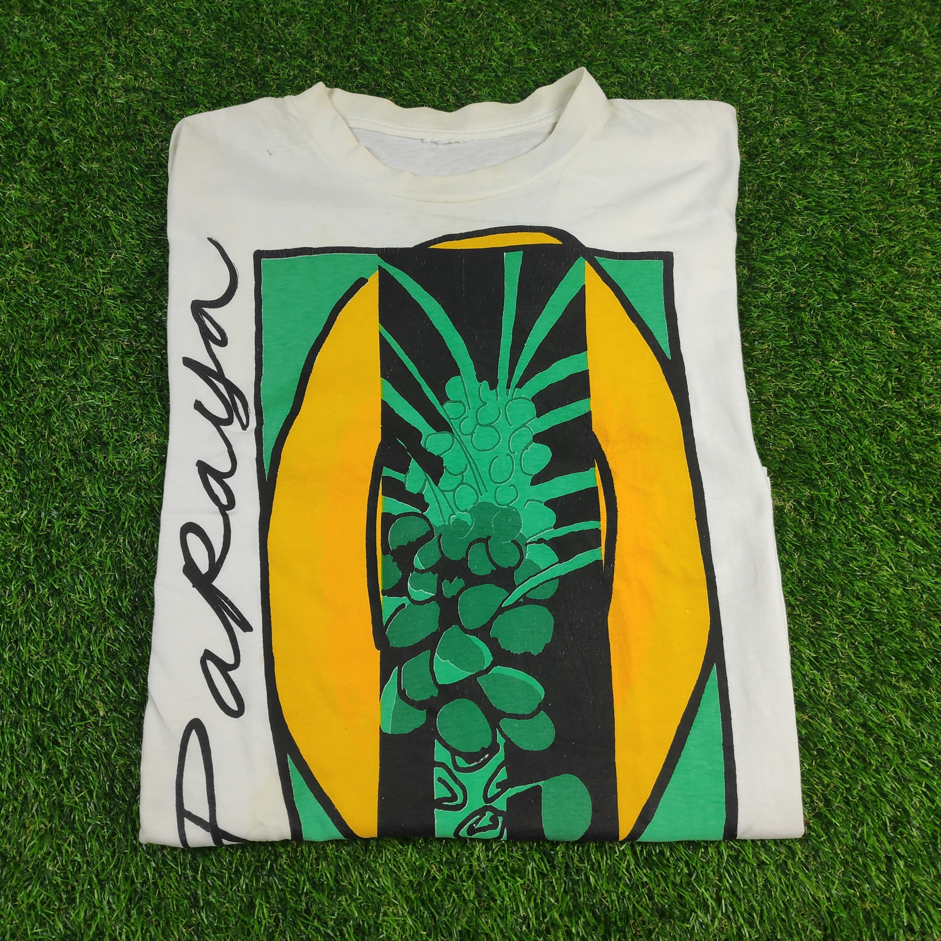 Vintage Vintage 90s "Papaya" Gravity Graphics Pop Art Tshirt Size US M / EU 48-50 / 2 - 4 Thumbnail