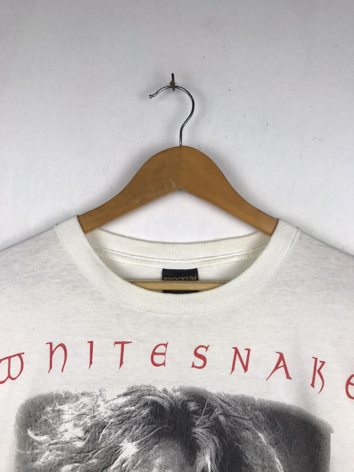 Band Tees 🔥Very Rare🔥Vintage David Coveroale White Snake vintage Size US L / EU 52-54 / 3 - 3 Thumbnail
