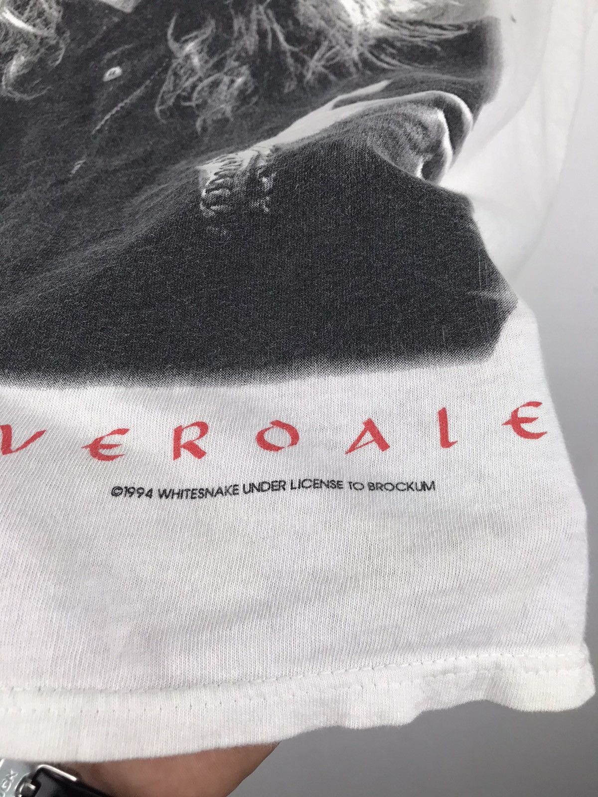 Band Tees 🔥Very Rare🔥Vintage David Coveroale White Snake vintage Size US L / EU 52-54 / 3 - 6 Thumbnail