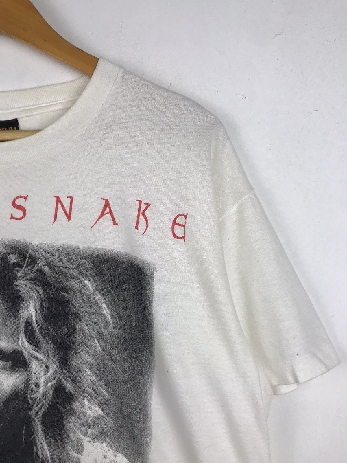 Band Tees 🔥Very Rare🔥Vintage David Coveroale White Snake vintage Size US L / EU 52-54 / 3 - 4 Thumbnail