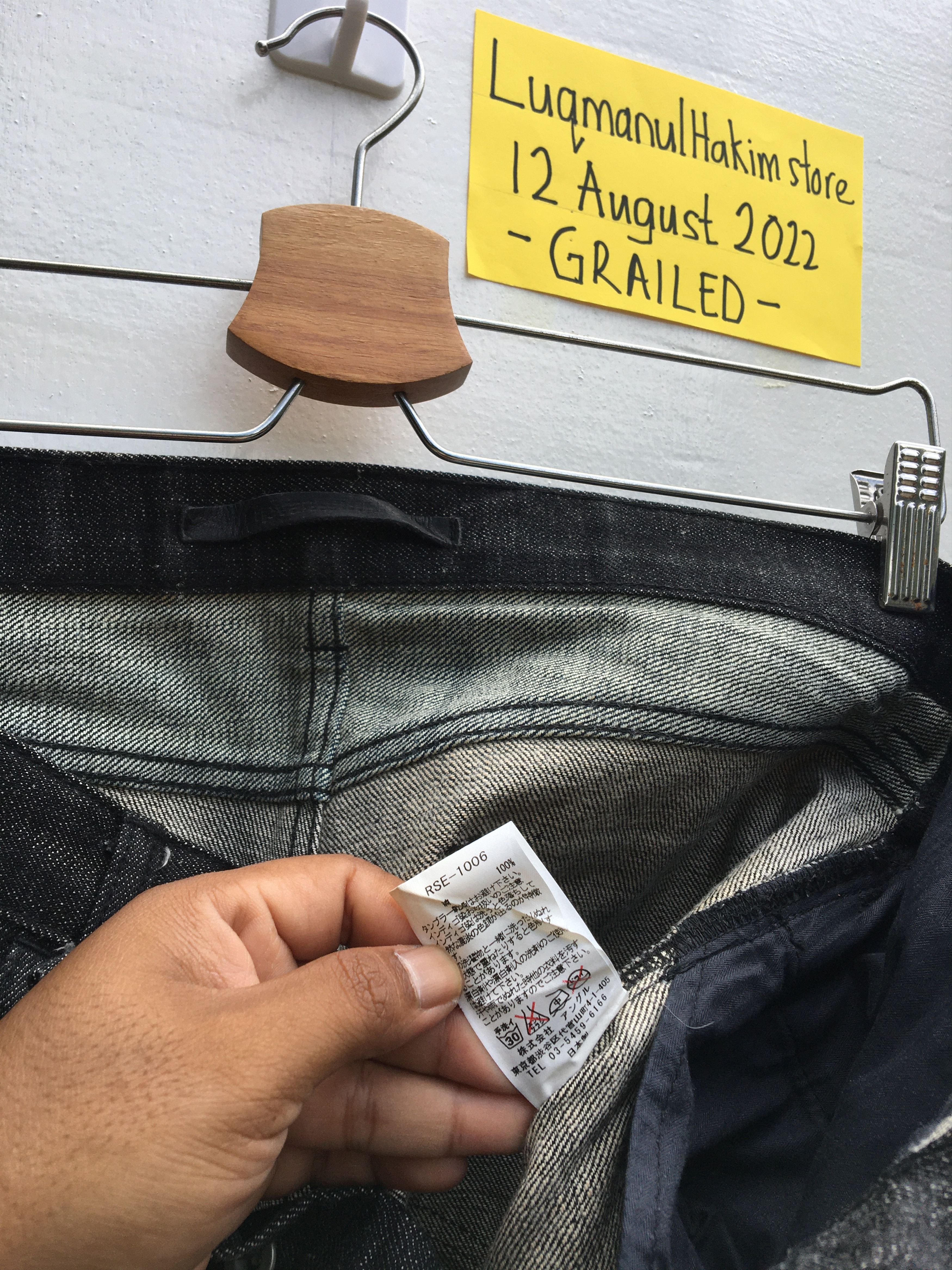 Japanese Brand Rare Rip Van Winkle Japan Designer Bootcut Denim/ Jeans Size US 30 / EU 46 - 10 Thumbnail
