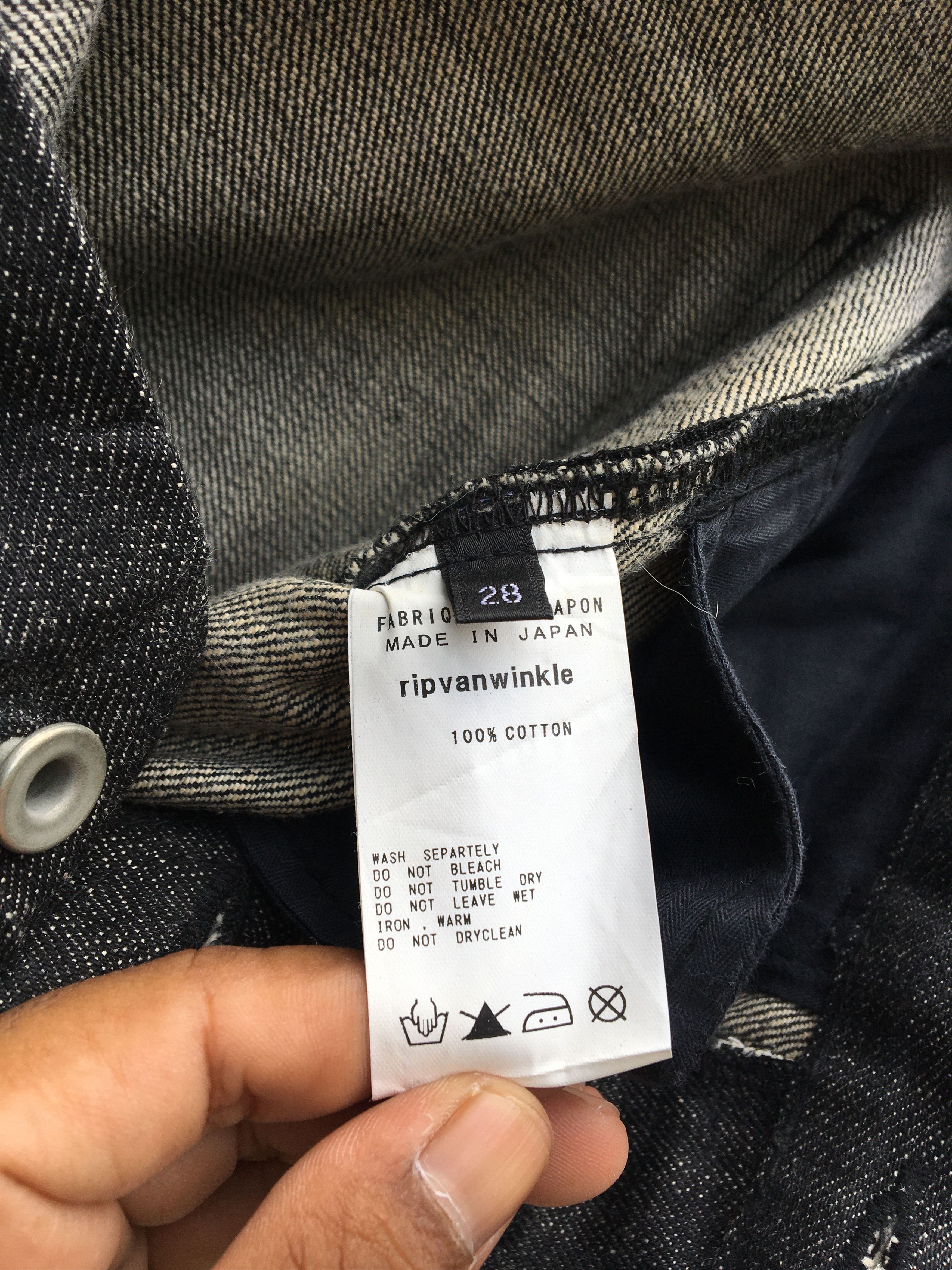 Japanese Brand Rare Rip Van Winkle Japan Designer Bootcut Denim/ Jeans Size US 30 / EU 46 - 12 Thumbnail