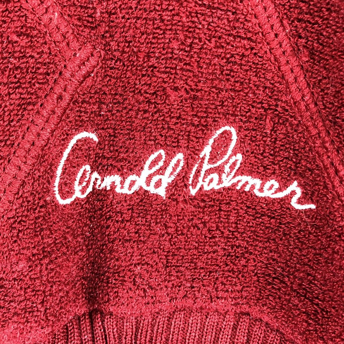 Aran Isles Knitwear Vintage 90's Arnold Palmer V Neck Shirt Pullover Size US M / EU 48-50 / 2 - 9 Thumbnail
