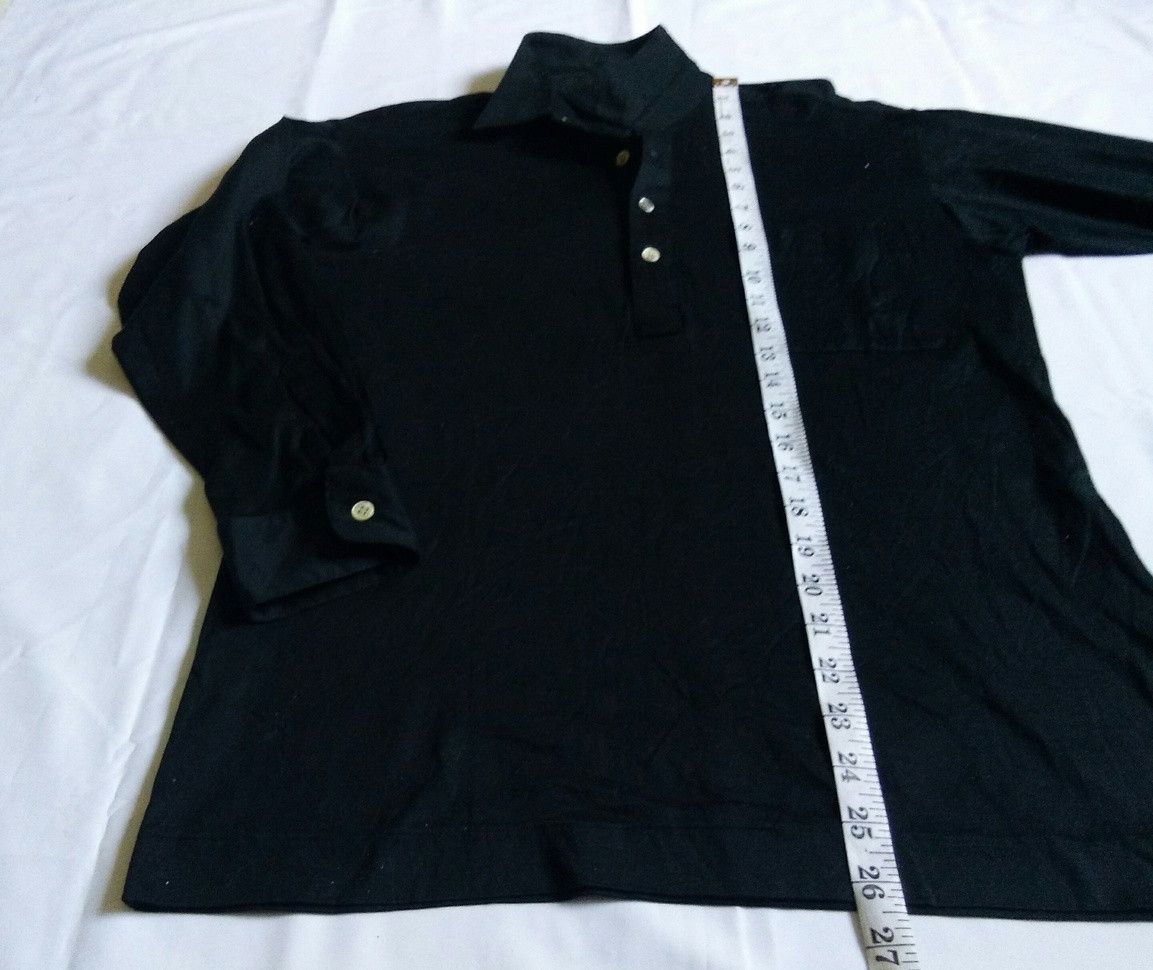 Vintage YSL YVES SAINT LAURENT Minimalist Polo Long Sleeve Size US M / EU 48-50 / 2 - 8 Thumbnail