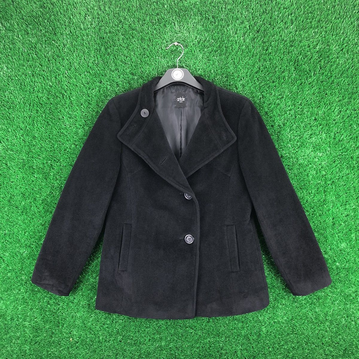 Japanese Brand Vintage 90's Fur Coat Jacket Women by Article Inconnu Size S / US 4 / IT 40 - 1 Thumbnail