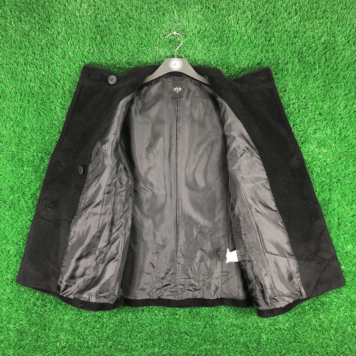 Japanese Brand Vintage 90's Fur Coat Jacket Women by Article Inconnu Size S / US 4 / IT 40 - 7 Thumbnail