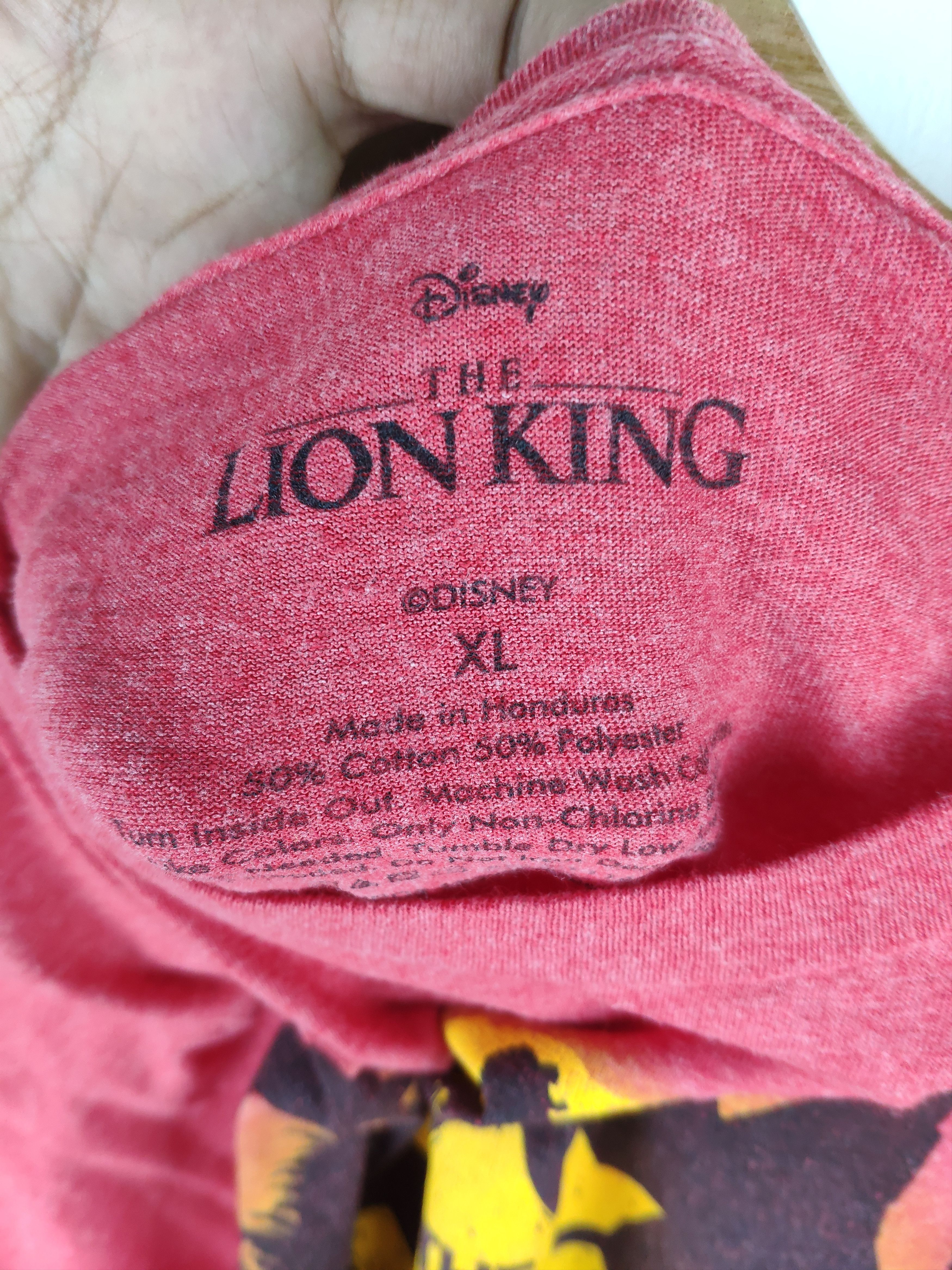 Disney Steal 💥 The Lion King Shirt Movie Disney Tee Size US XL / EU 56 / 4 - 3 Thumbnail