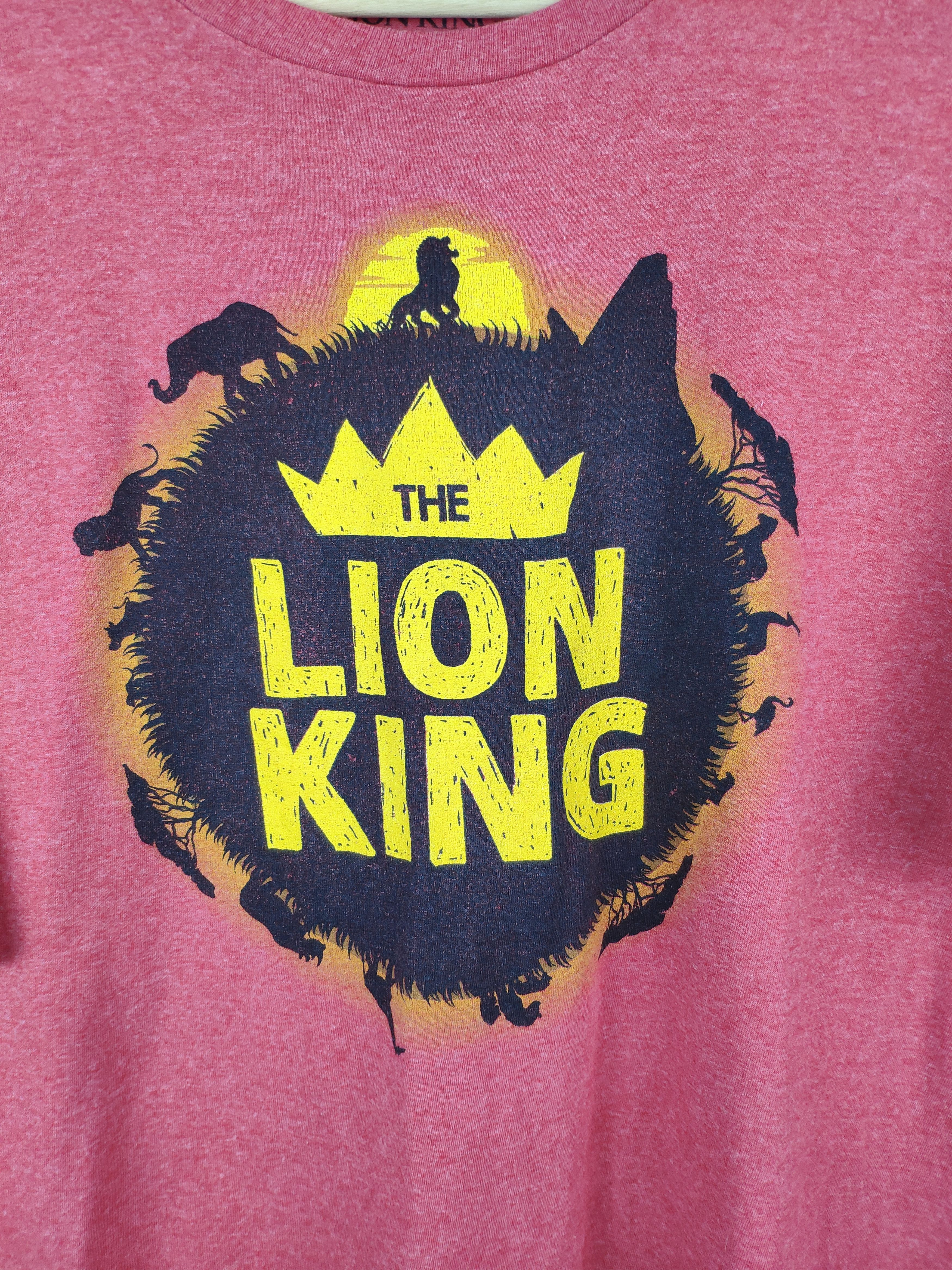 Disney Steal 💥 The Lion King Shirt Movie Disney Tee Size US XL / EU 56 / 4 - 2 Thumbnail