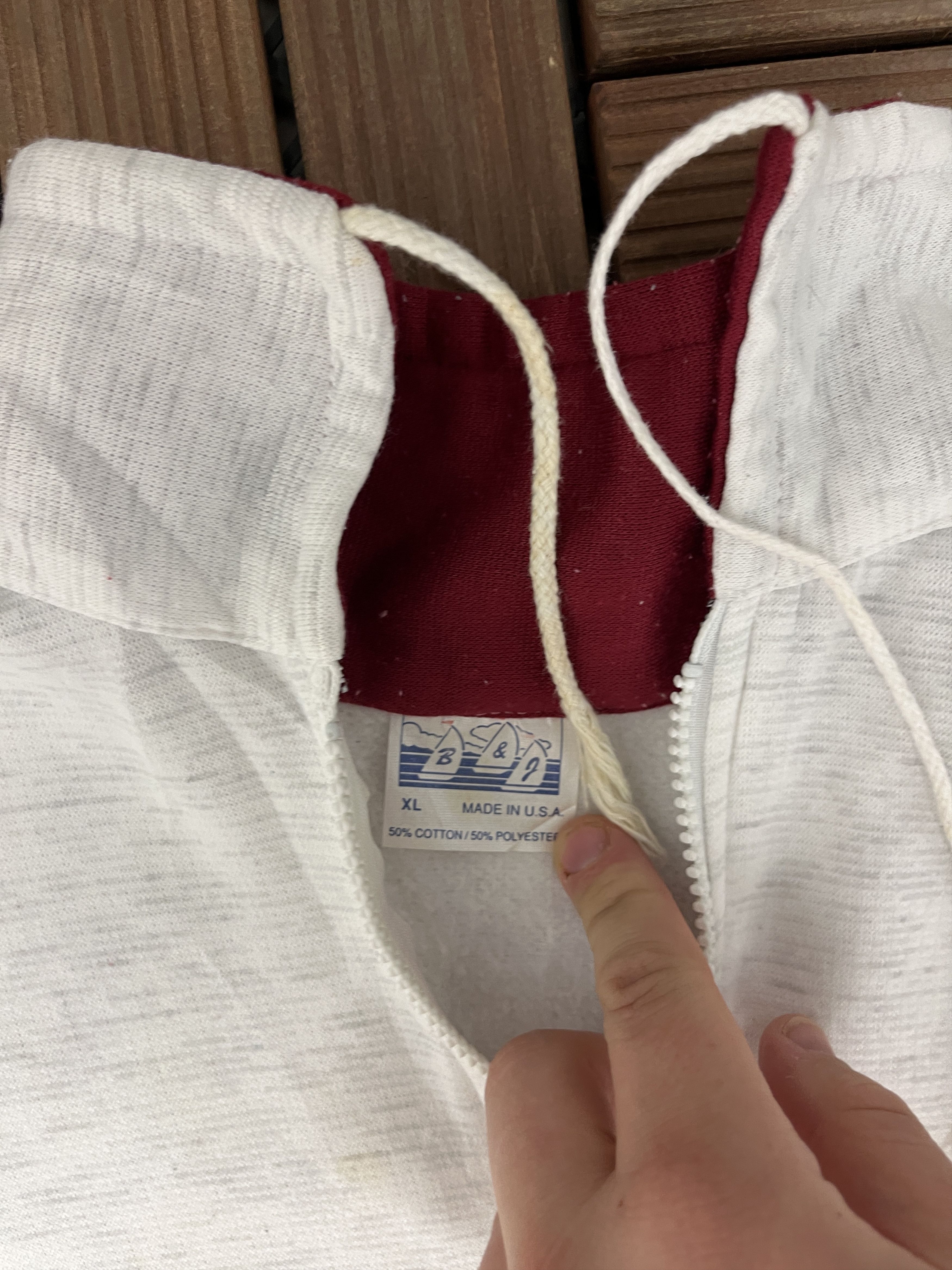 San Francisco Golden Gate Bridge Quarter Zip Vintage Sweater