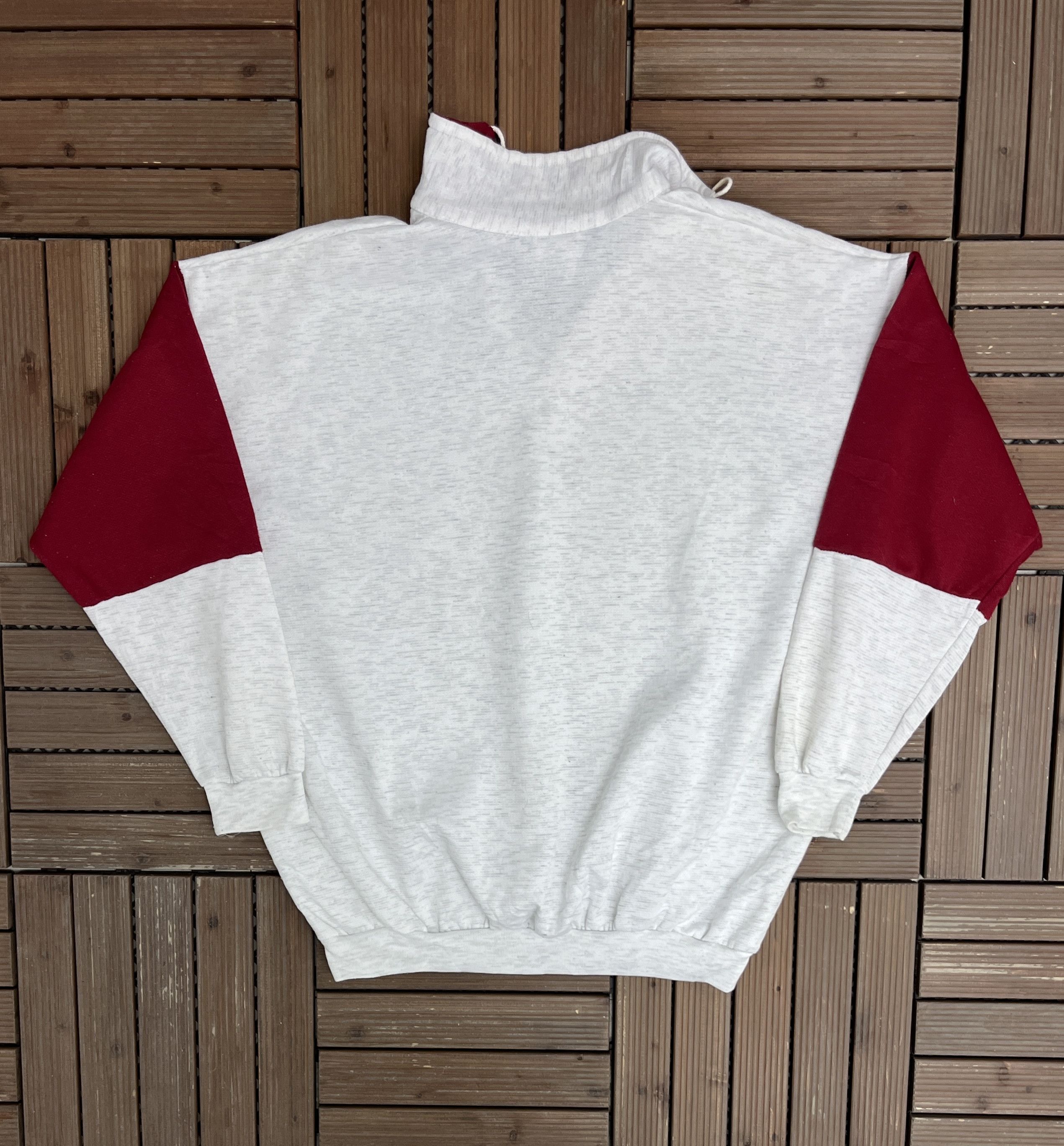 San Francisco Golden Gate Bridge Quarter Zip Vintage Sweater