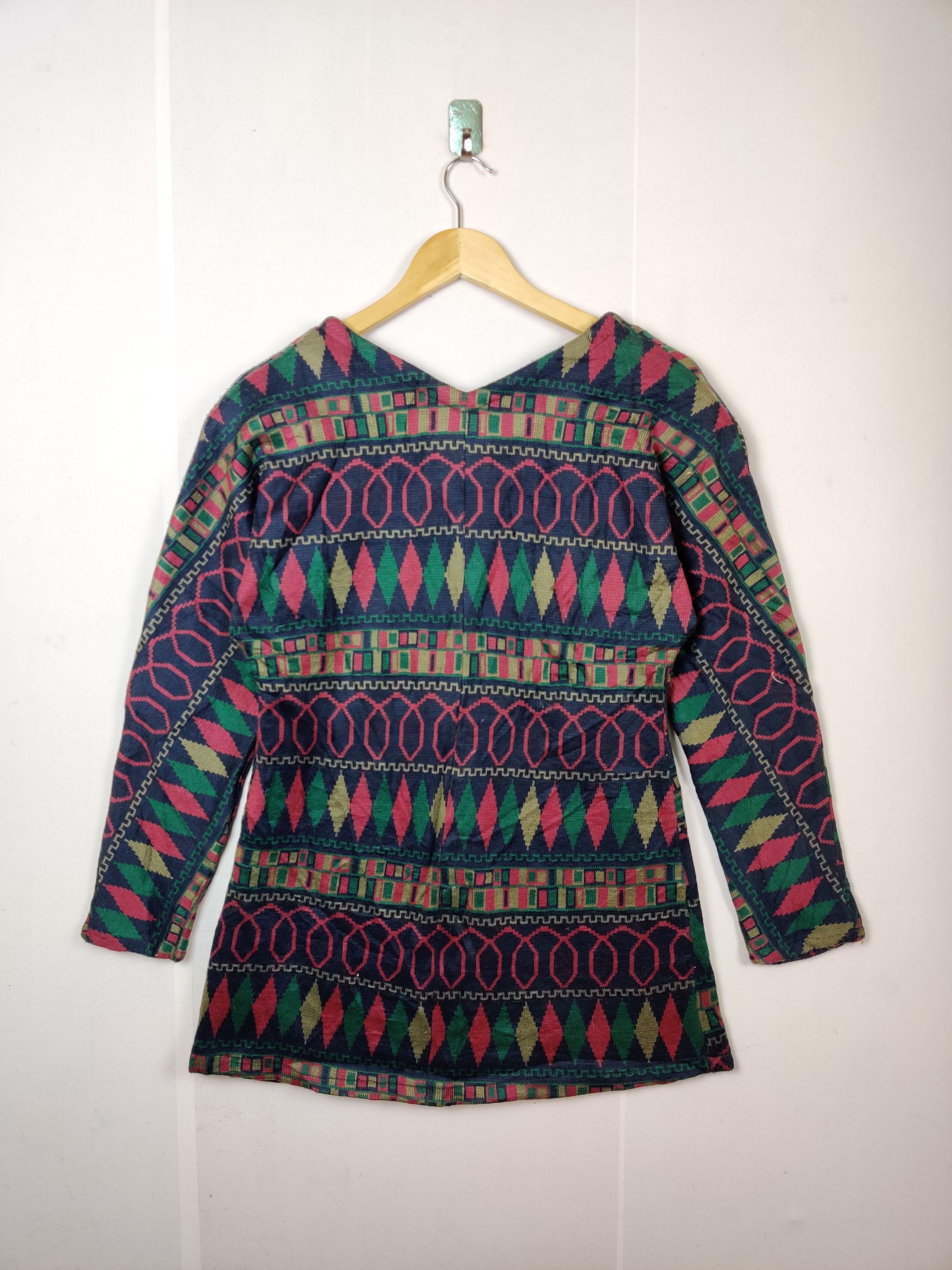 Native Vintage Japanese Brand Knit Sweater Women Native Style Size M / US 6-8 / IT 42-44 - 6 Thumbnail
