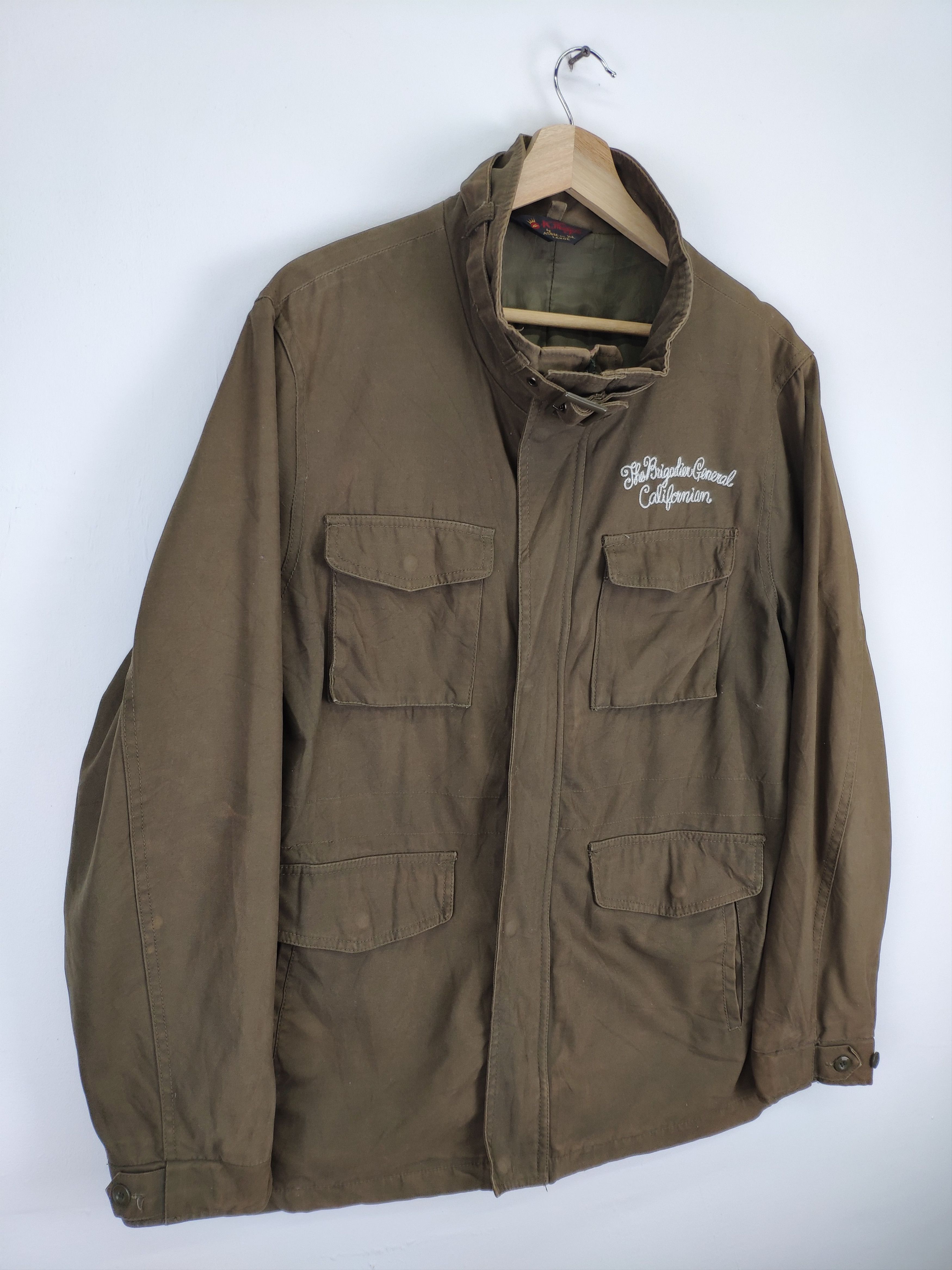Japanese Brand × Le Grande Bleu (L.G.B.) × Vintage Vintage Carhartt Jacket Style Multi Pocket Army Style Size US M / EU 48-50 / 2 - 3 Thumbnail