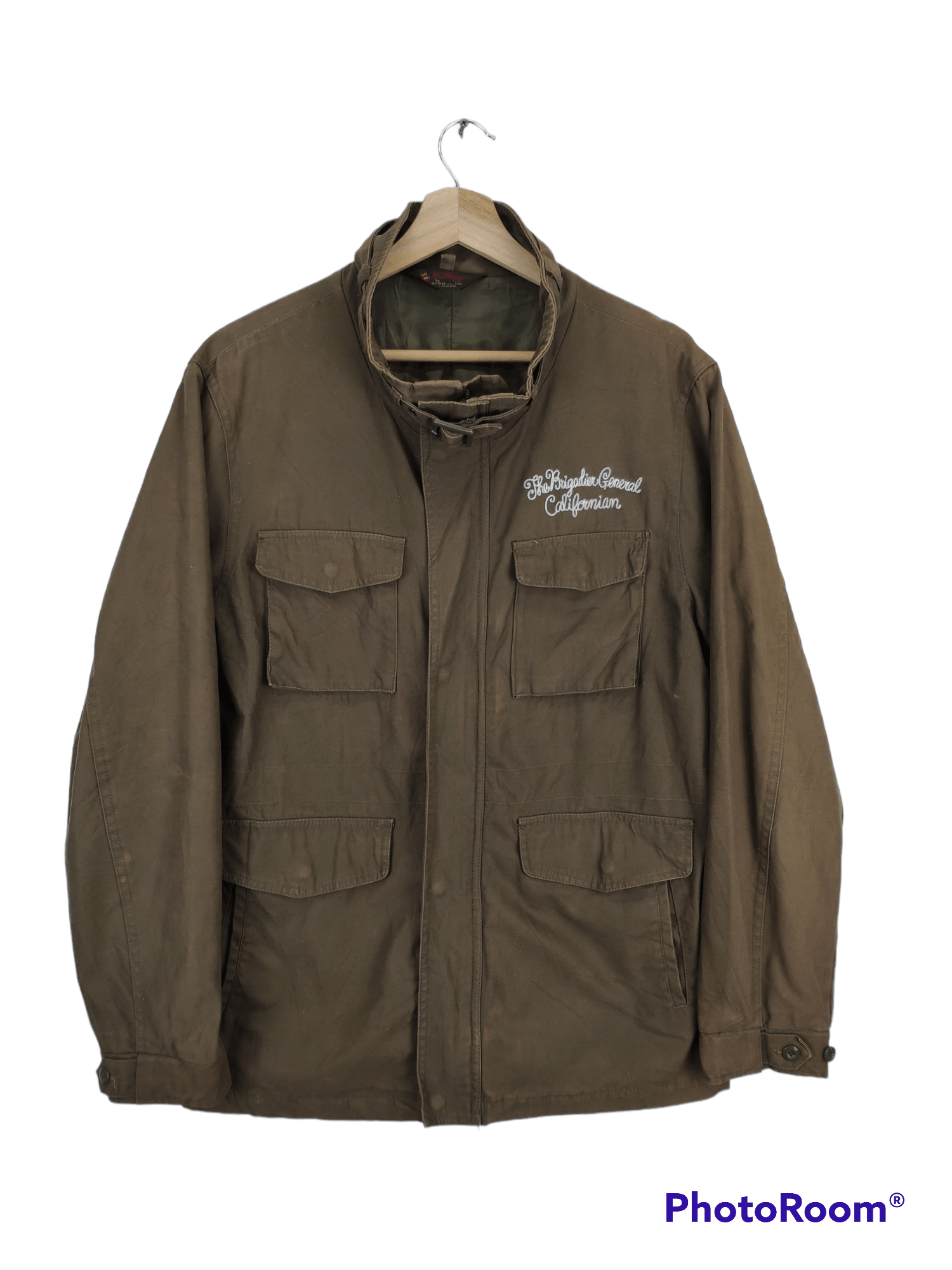 Japanese Brand × Le Grande Bleu (L.G.B.) × Vintage Vintage Carhartt Jacket Style Multi Pocket Army Style Size US M / EU 48-50 / 2 - 1 Thumbnail
