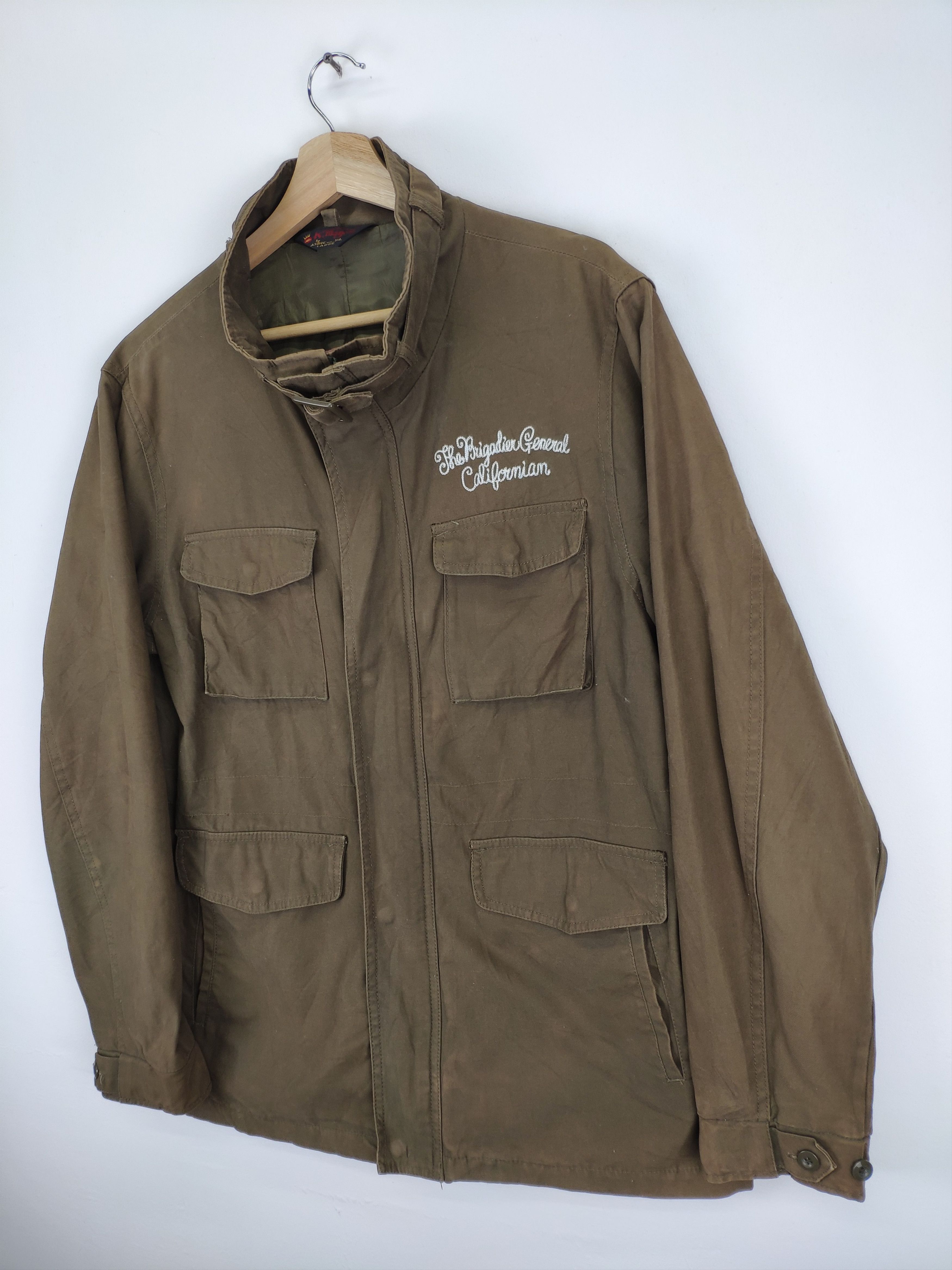 Japanese Brand × Le Grande Bleu (L.G.B.) × Vintage Vintage Carhartt Jacket Style Multi Pocket Army Style Size US M / EU 48-50 / 2 - 2 Thumbnail