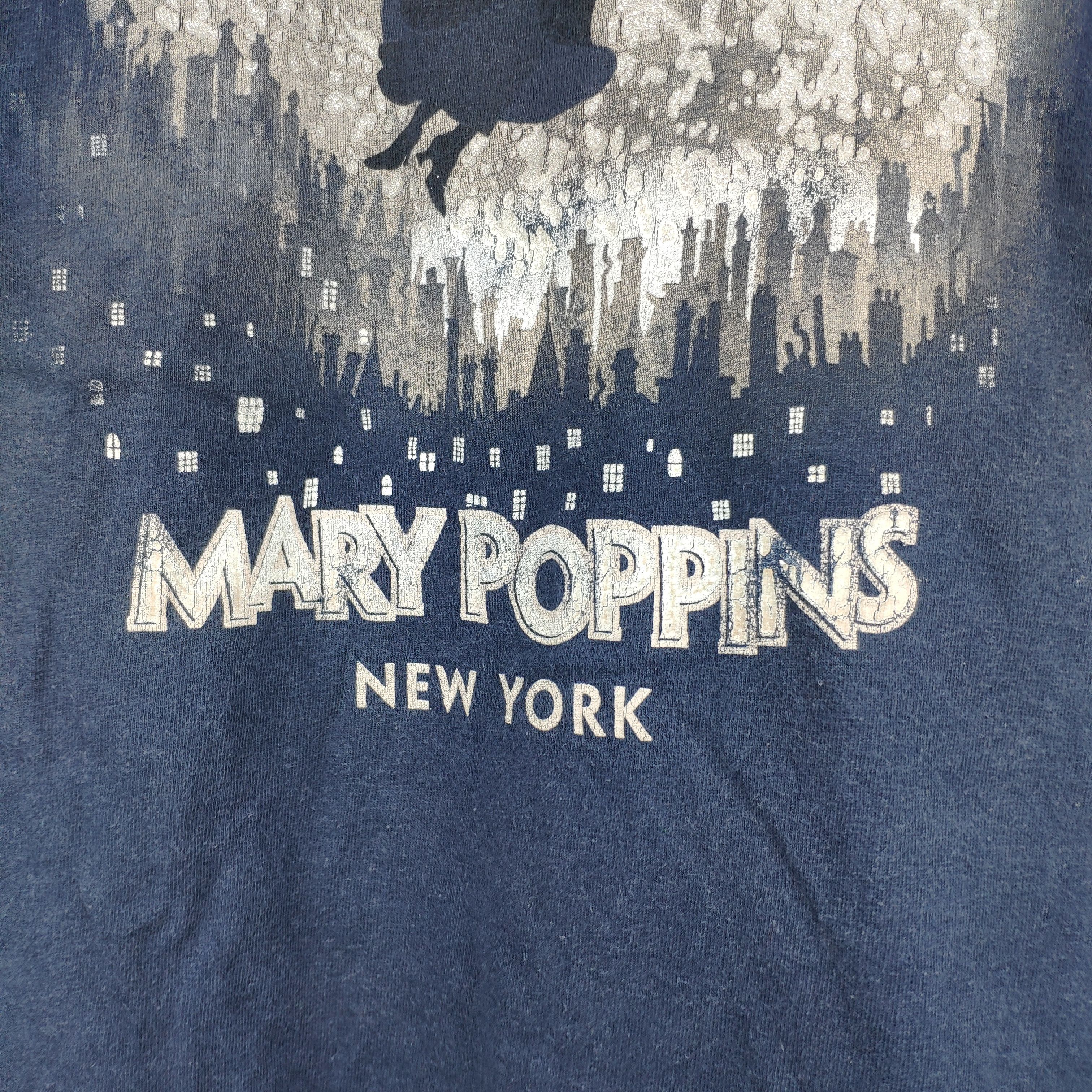 Disney × Vintage Steal 💥 Vintage Disney Mary Poppins New York Shirt Size US S / EU 44-46 / 1 - 2 Thumbnail