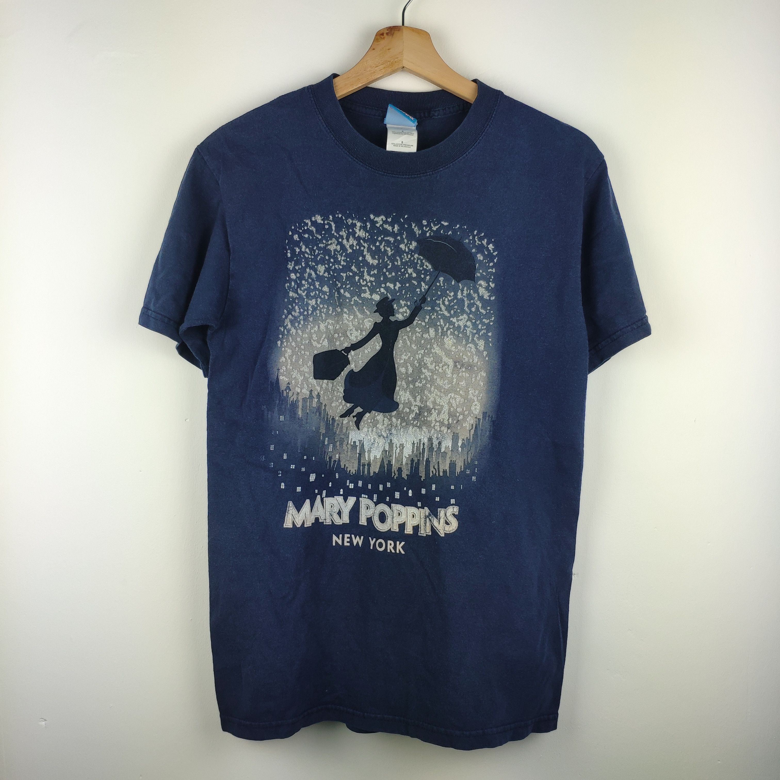 Disney × Vintage Steal 💥 Vintage Disney Mary Poppins New York Shirt Size US S / EU 44-46 / 1 - 1 Thumbnail