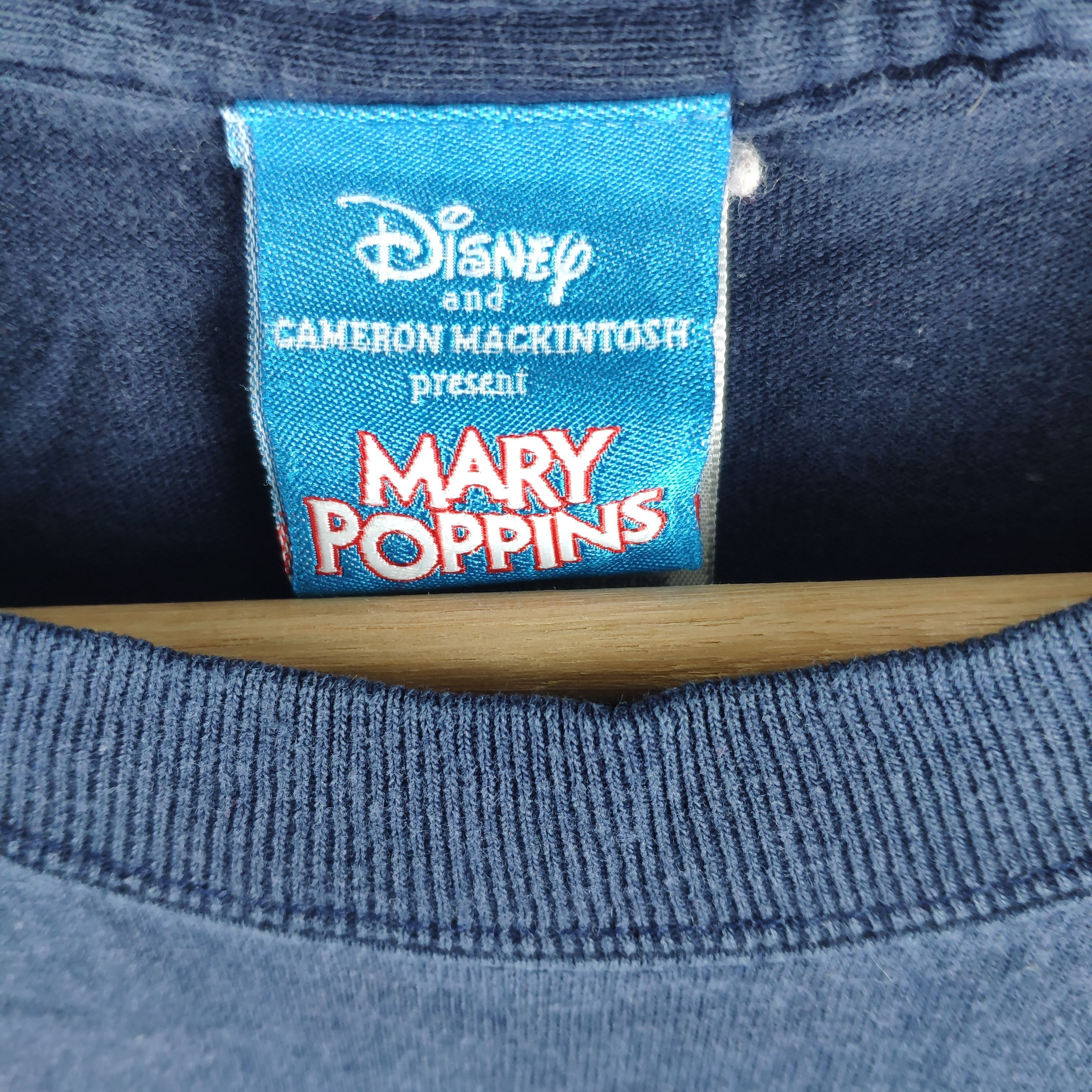 Disney × Vintage Steal 💥 Vintage Disney Mary Poppins New York Shirt Size US S / EU 44-46 / 1 - 4 Thumbnail