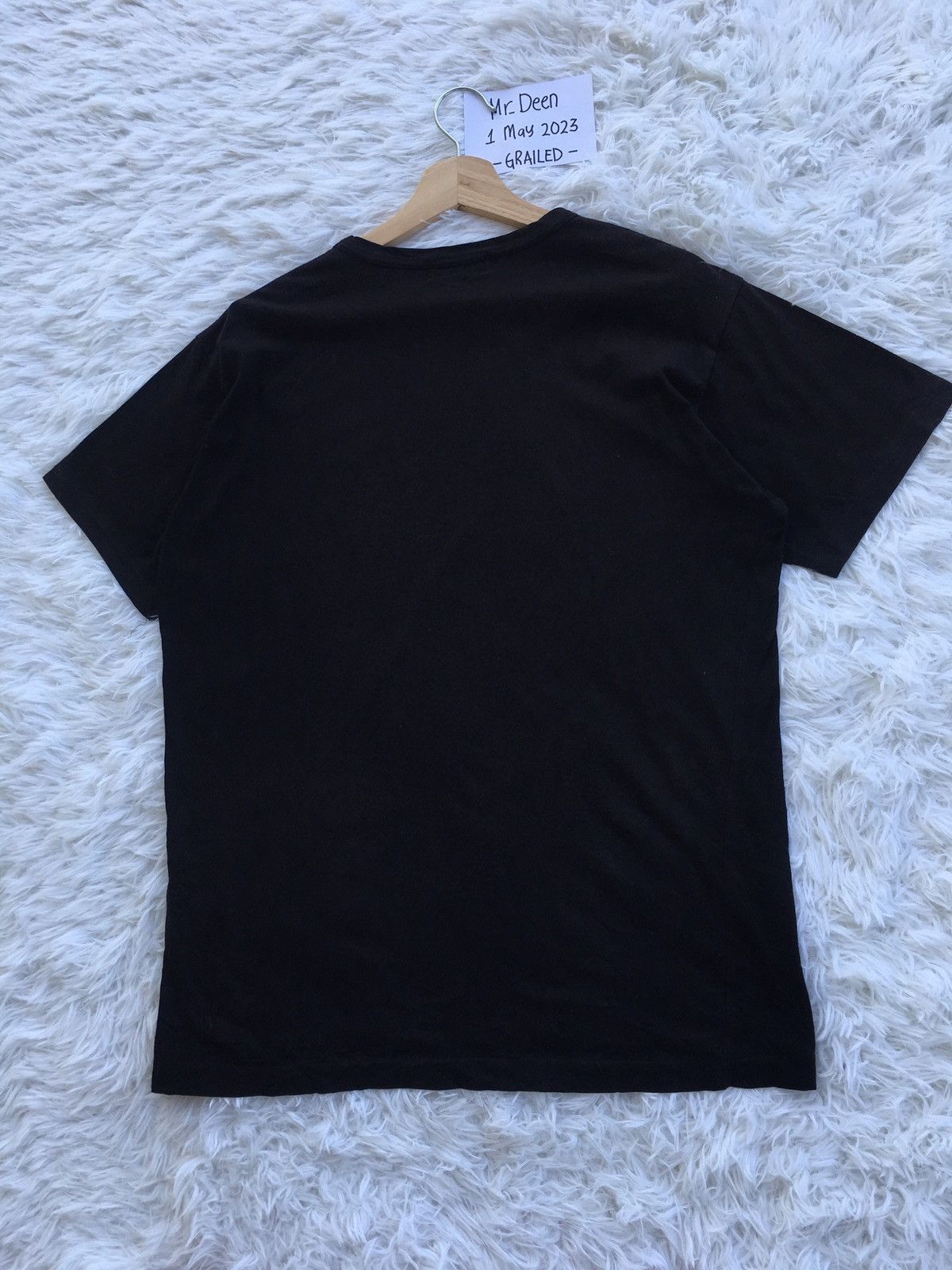 Yohji Yamamoto Rare Plain Black Tshirt By Yohji Yamamoto Produce Size US M / EU 48-50 / 2 - 18 Thumbnail