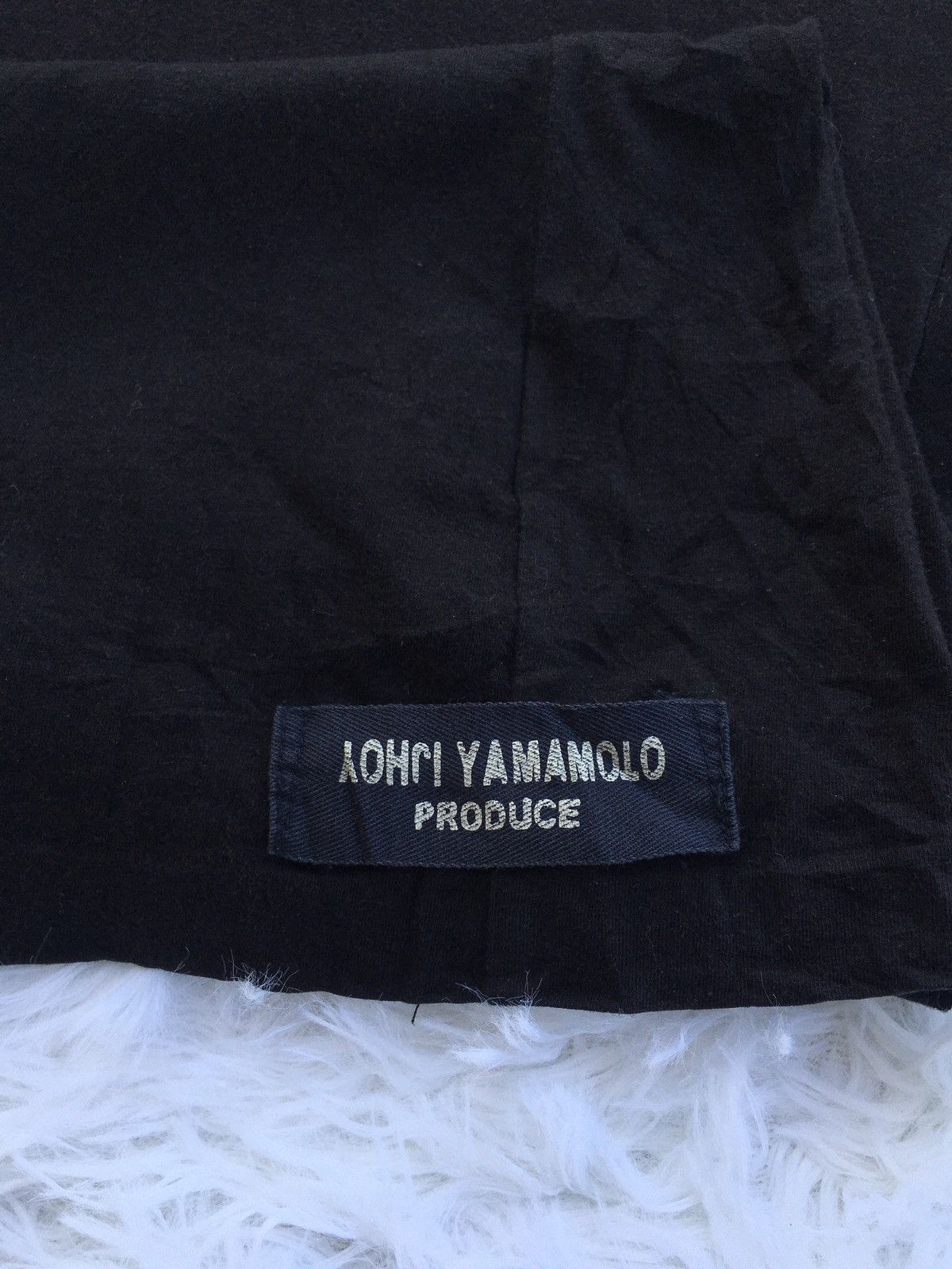 Yohji Yamamoto Rare Plain Black Tshirt By Yohji Yamamoto Produce Size US M / EU 48-50 / 2 - 7 Thumbnail