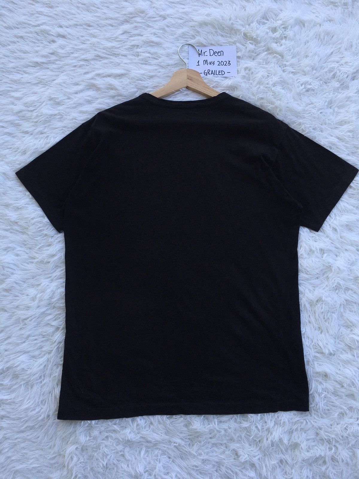 Yohji Yamamoto Rare Plain Black Tshirt By Yohji Yamamoto Produce Size US M / EU 48-50 / 2 - 16 Thumbnail