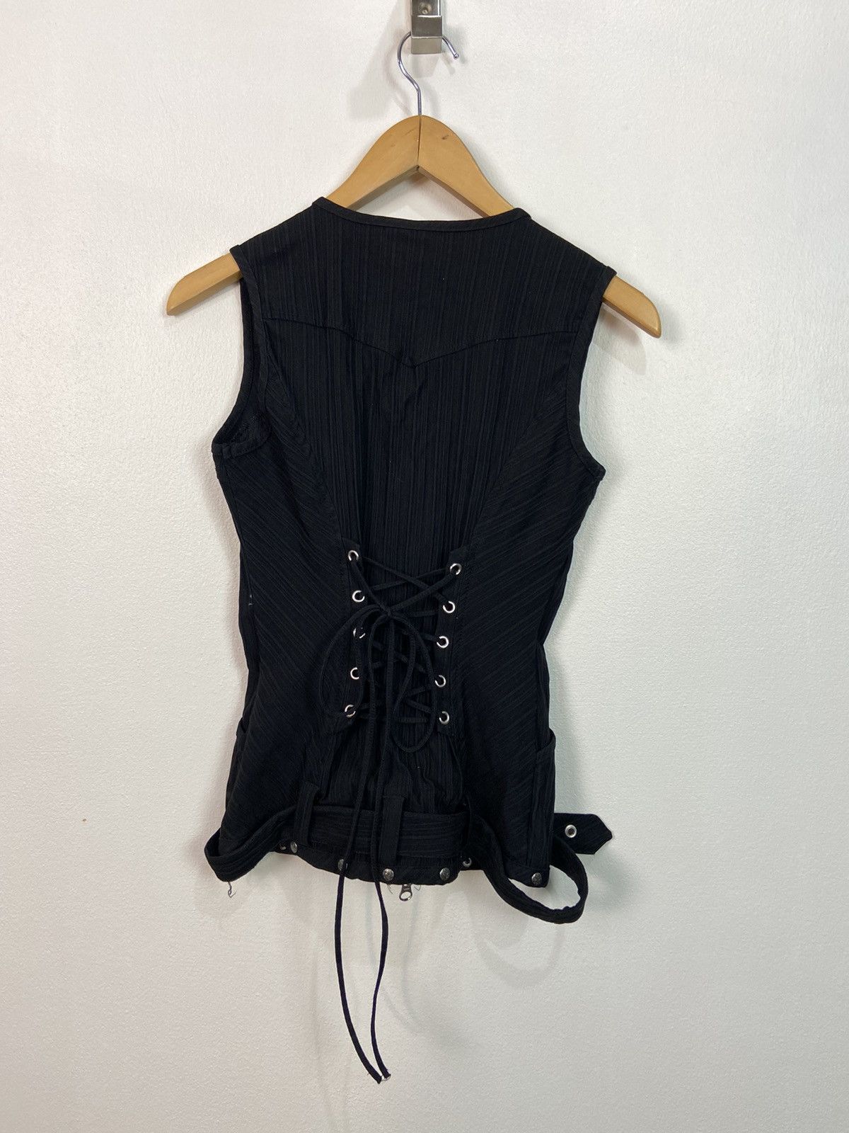 Japanese Brand Ozz Oneste Punk Vest Size M / US 6-8 / IT 42-44 - 2 Thumbnail