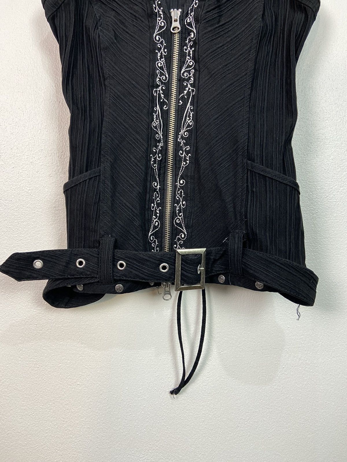 Japanese Brand Ozz Oneste Punk Vest Size M / US 6-8 / IT 42-44 - 5 Thumbnail