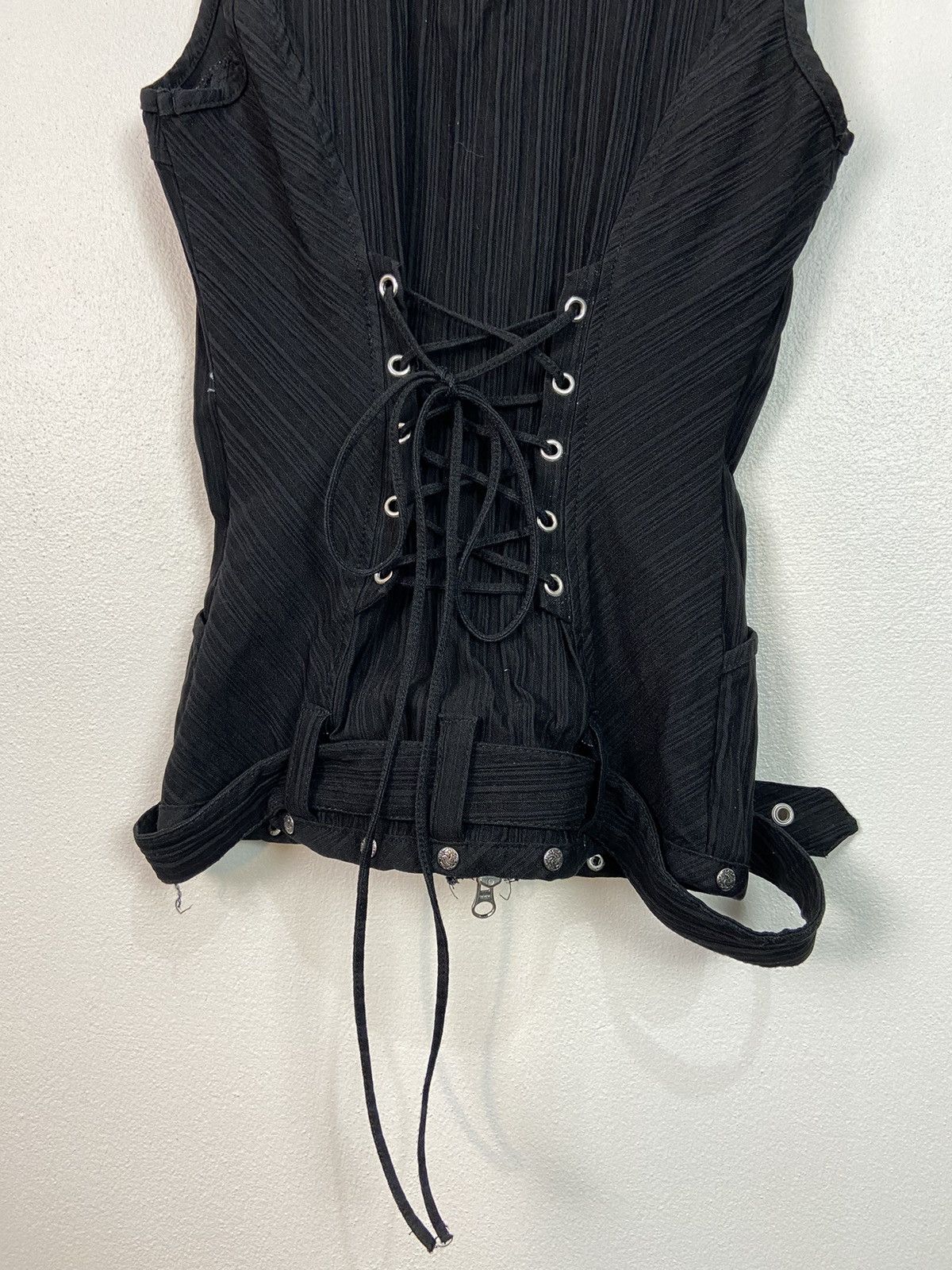 Japanese Brand Ozz Oneste Punk Vest Size M / US 6-8 / IT 42-44 - 8 Thumbnail