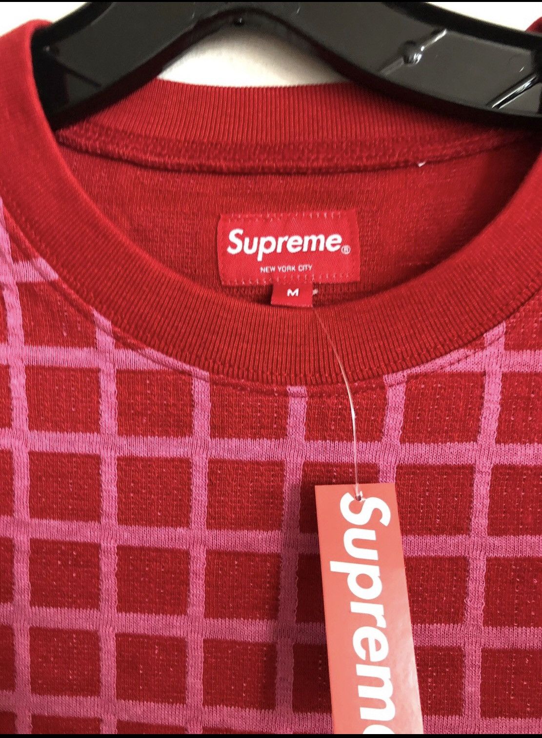 Supreme Supreme Red LV BOX logo tee $199 Size US M / EU 48-50 / 2 - 2 Thumbnail
