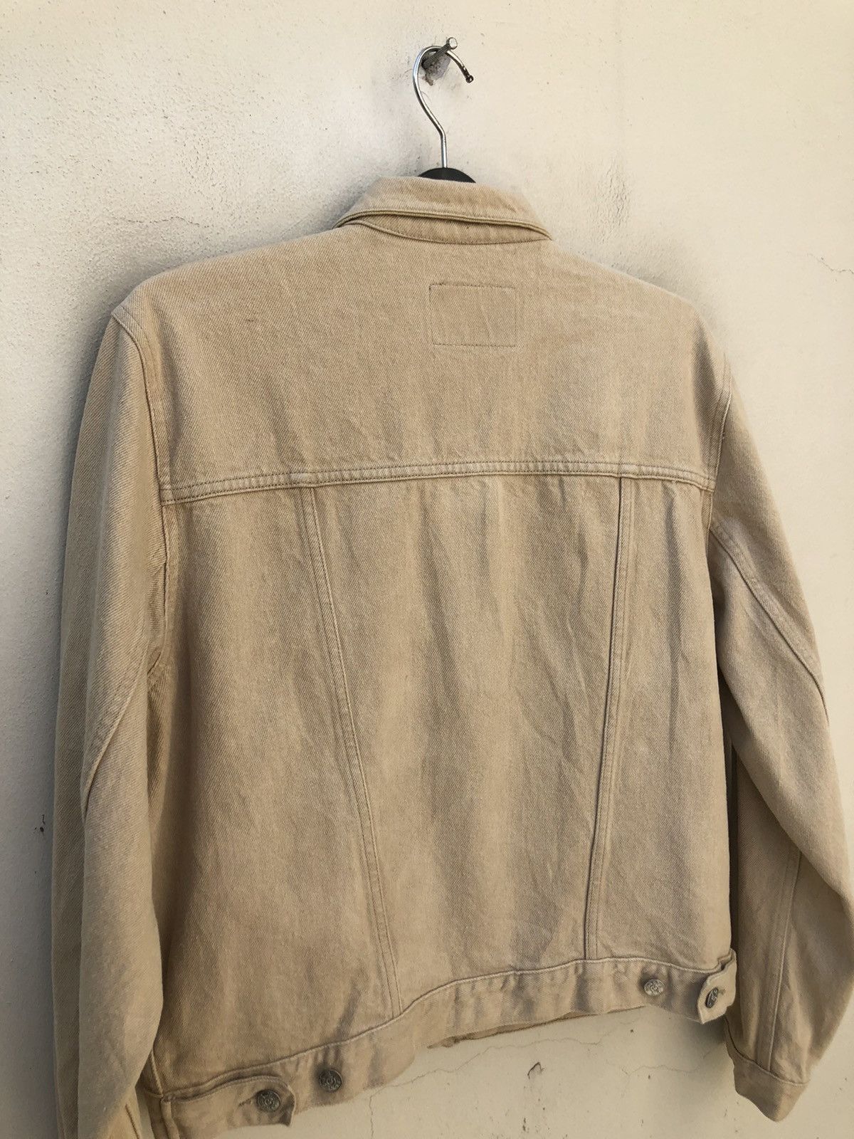 Vintage × agnes b. Vintage 90s Agnes B. Homme Paris Denim Trucker Jacket Size US M / EU 48-50 / 2 - 8 Thumbnail