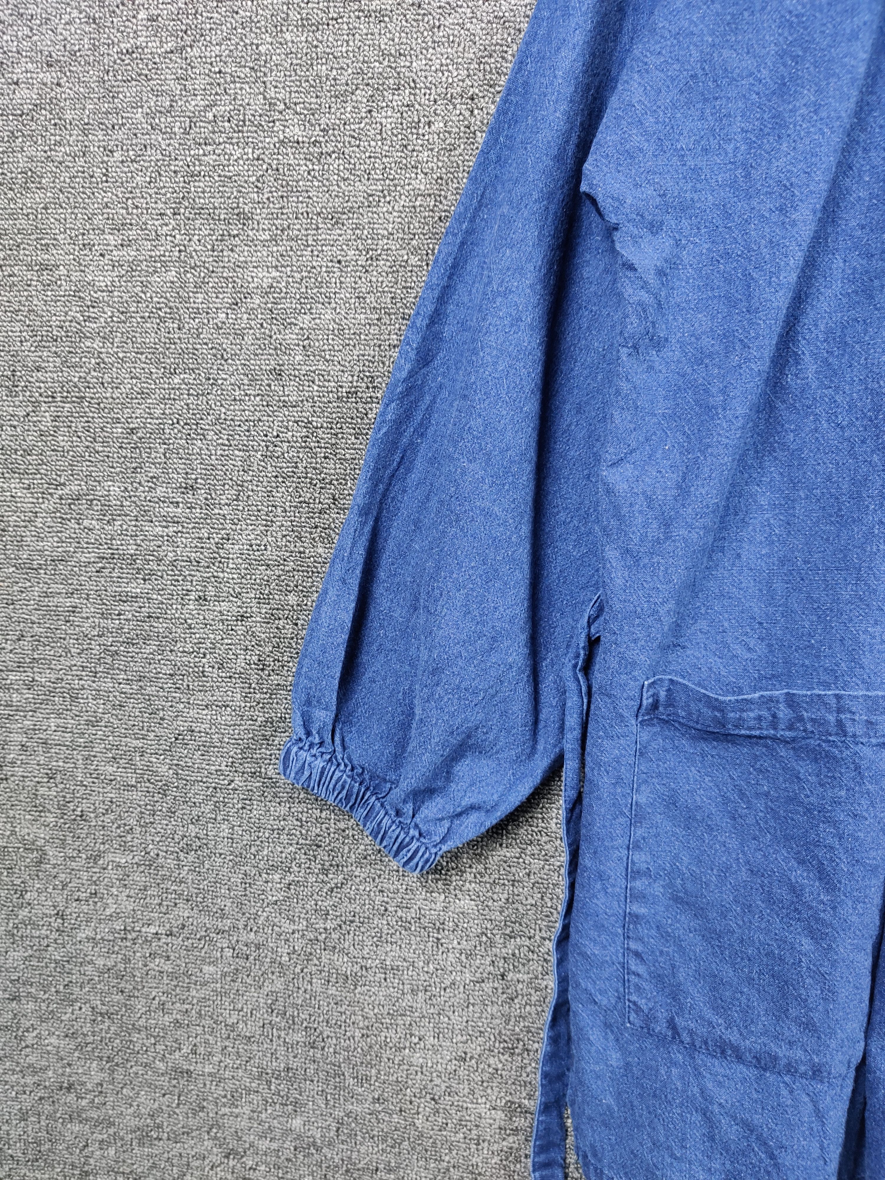 Japanese Brand Vintage Kirakumono Indigo Kimonon Denim Jacket Size US M / EU 48-50 / 2 - 5 Thumbnail