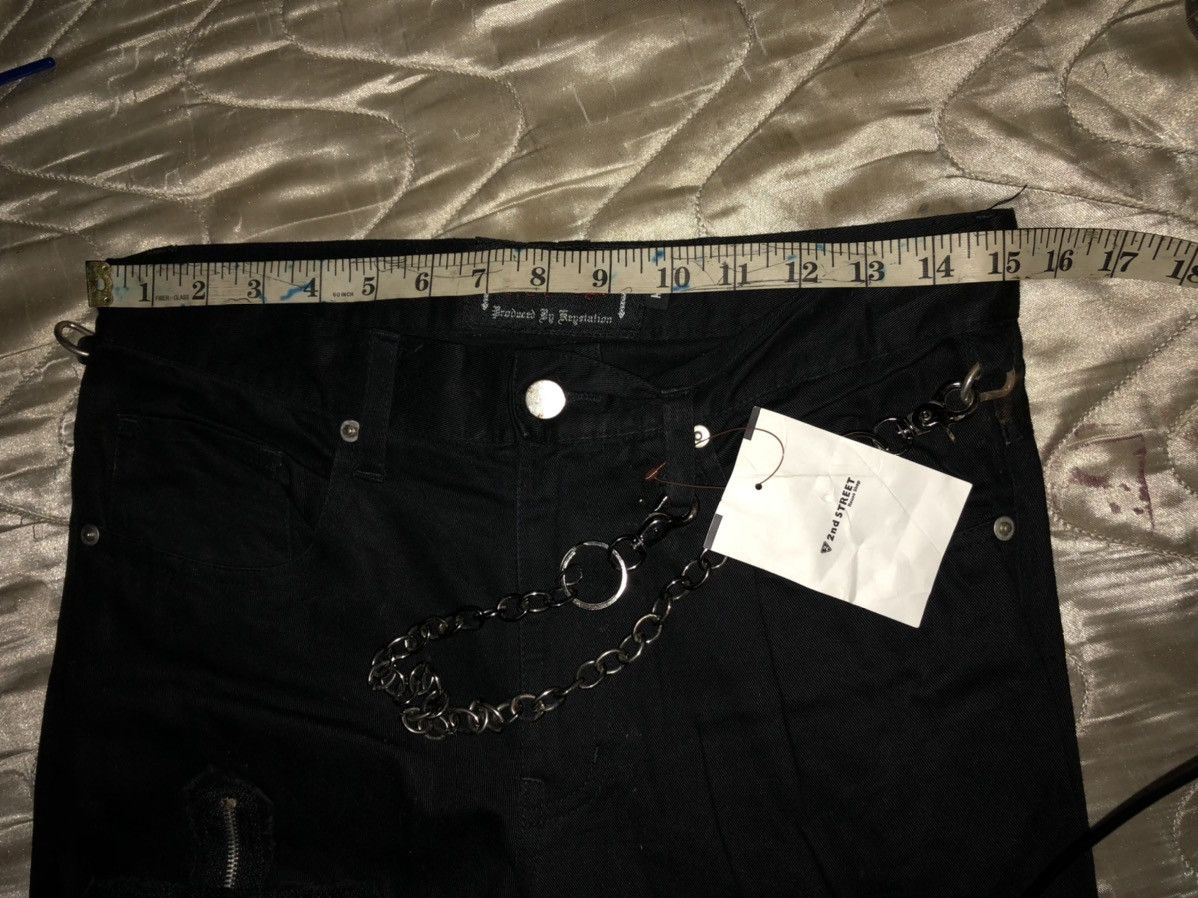 Handmade Reath bondage black straps punk styles pants Men’s Size US 30 / EU 46 - 14 Thumbnail