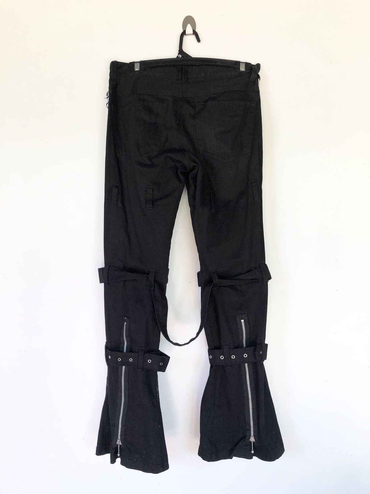 Handmade Reath bondage black straps punk styles pants Men’s Size US 30 / EU 46 - 2 Thumbnail