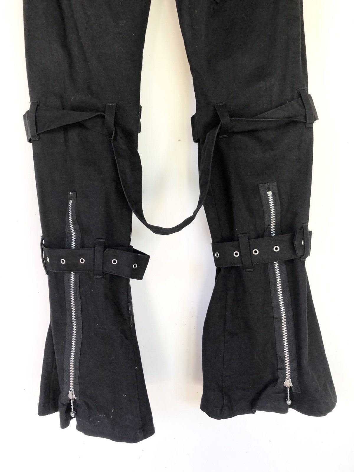 Handmade Reath bondage black straps punk styles pants Men’s Size US 30 / EU 46 - 7 Thumbnail