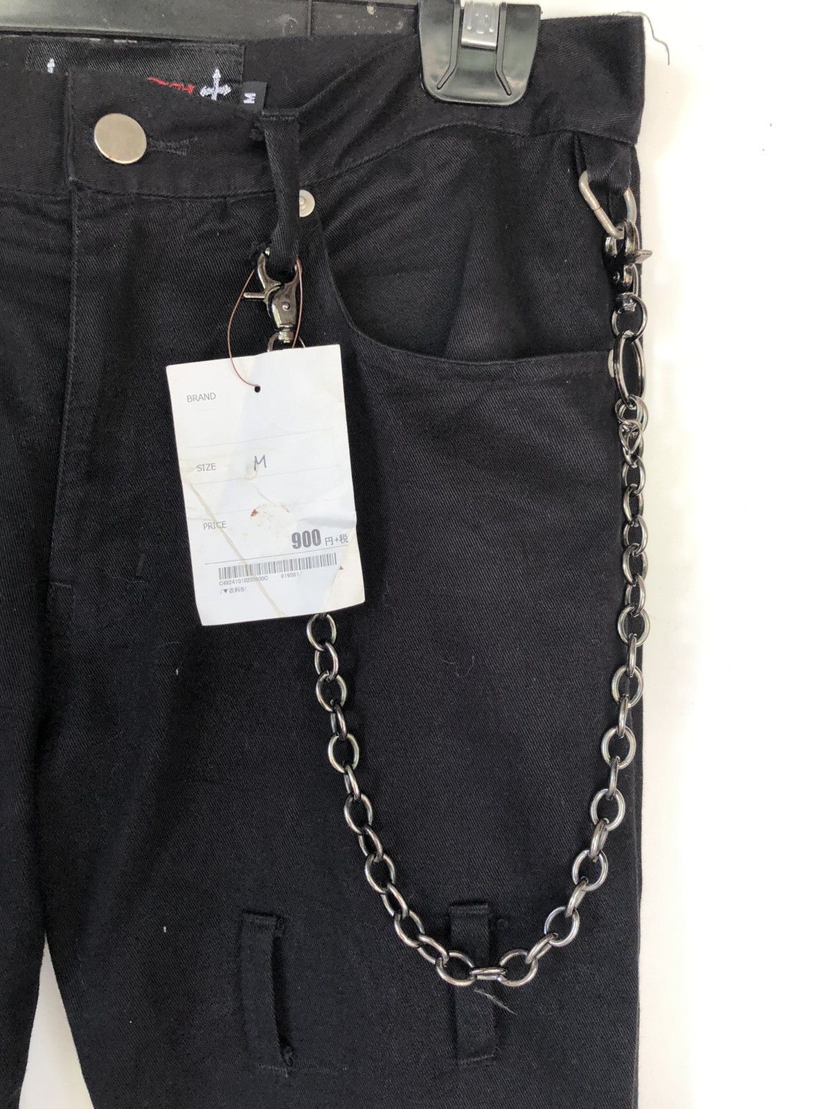 Handmade Reath bondage black straps punk styles pants Men’s Size US 30 / EU 46 - 12 Thumbnail