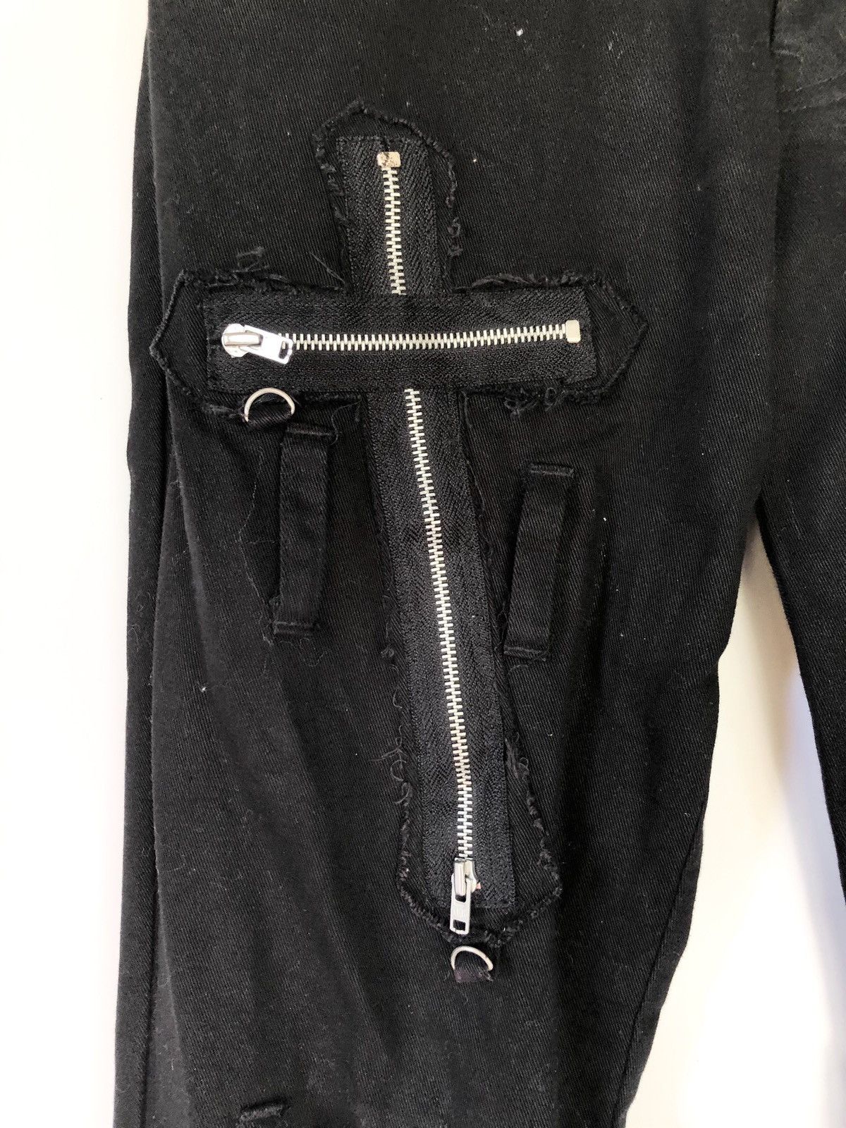 Handmade Reath bondage black straps punk styles pants Men’s Size US 30 / EU 46 - 13 Thumbnail
