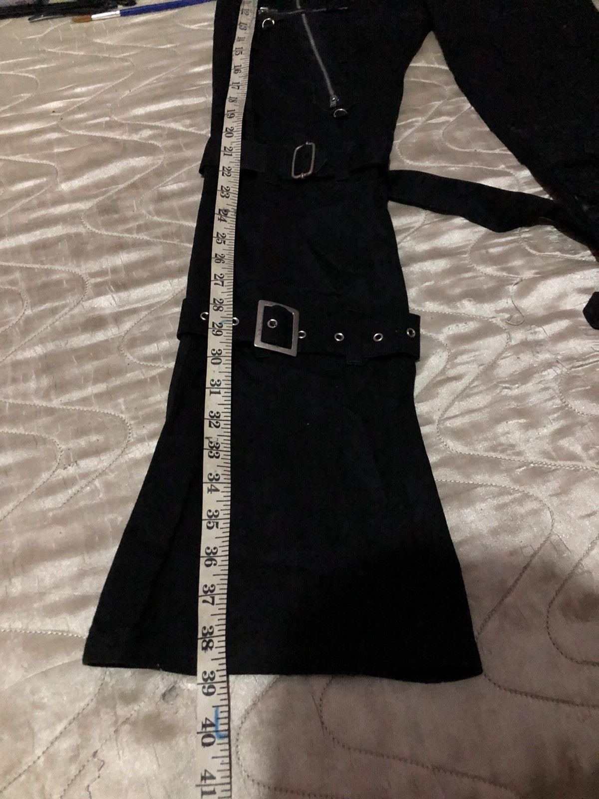 Handmade Reath bondage black straps punk styles pants Men’s Size US 30 / EU 46 - 15 Thumbnail