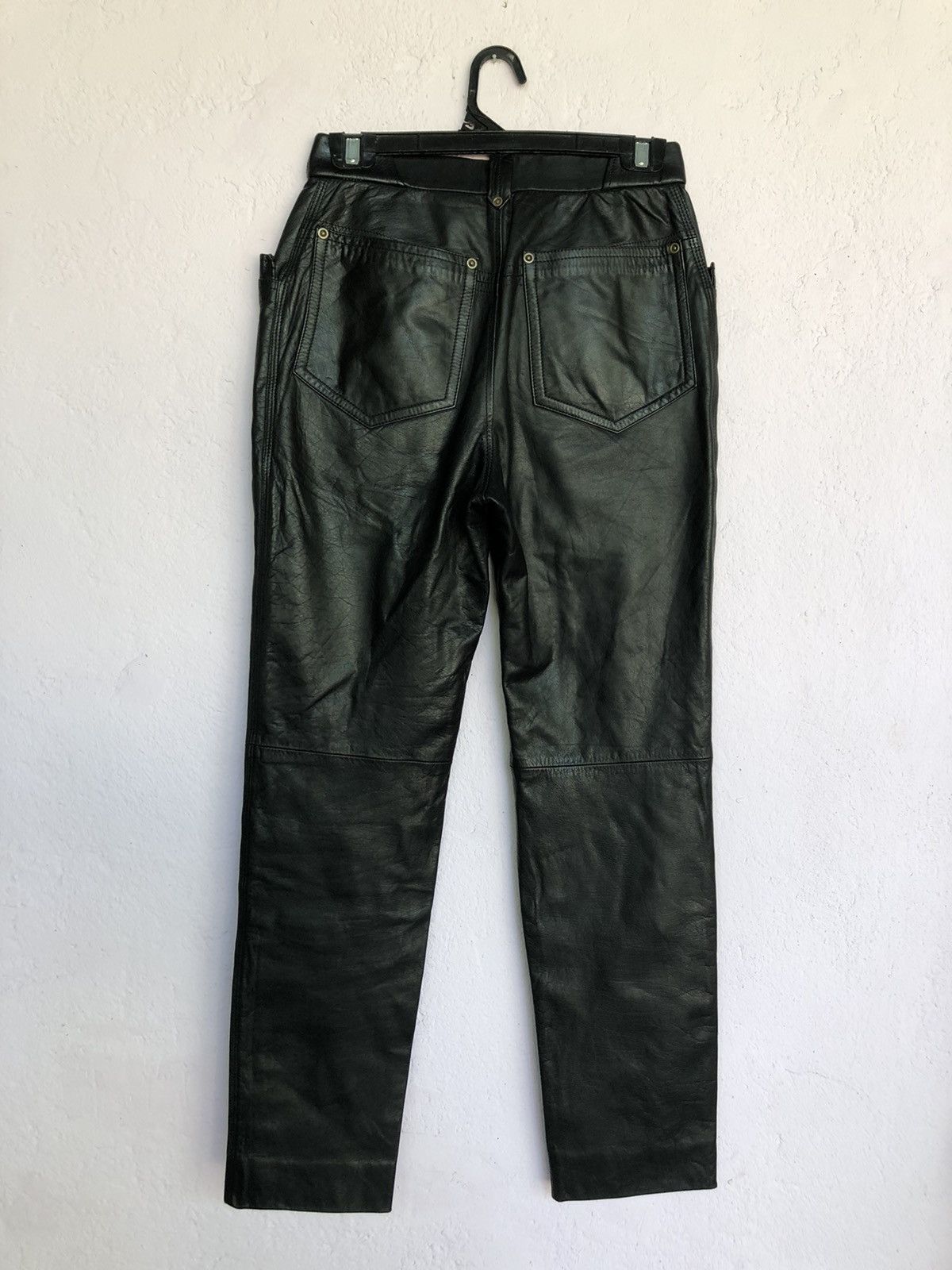 Leather Domon leather black pants Size US 29 - 2 Thumbnail