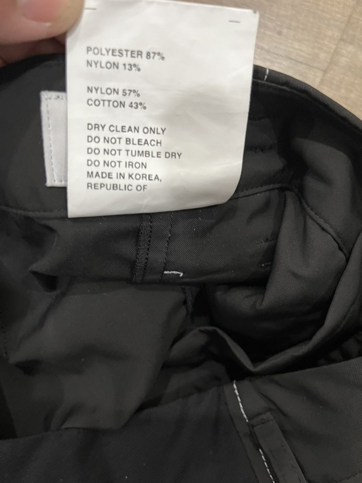 POST ARCHIVE FACTION (PAF) 4.0+ center twisted trousers Size US 34 / EU 50 - 6 Thumbnail